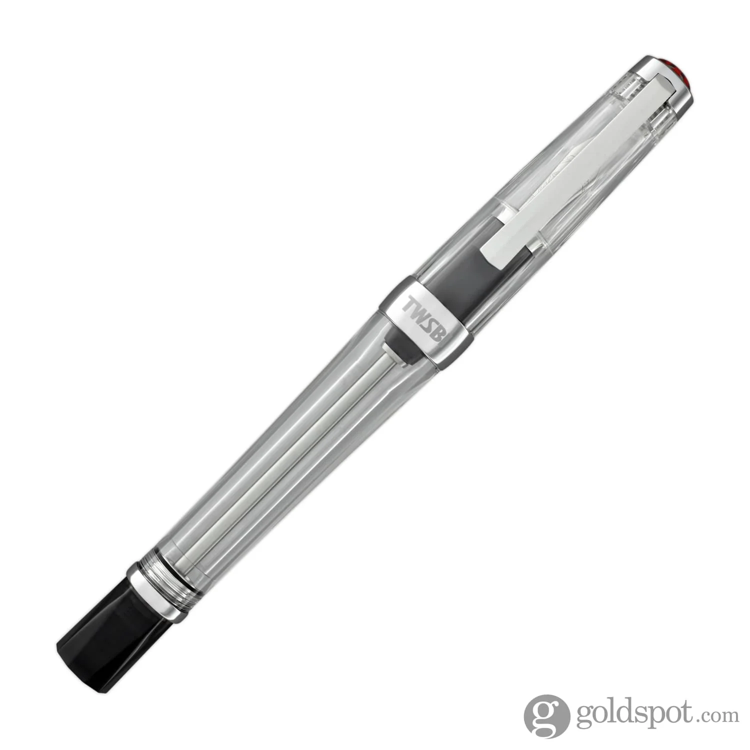 TWSBI Vac700R Fountain Pen in Clear Demonstrator