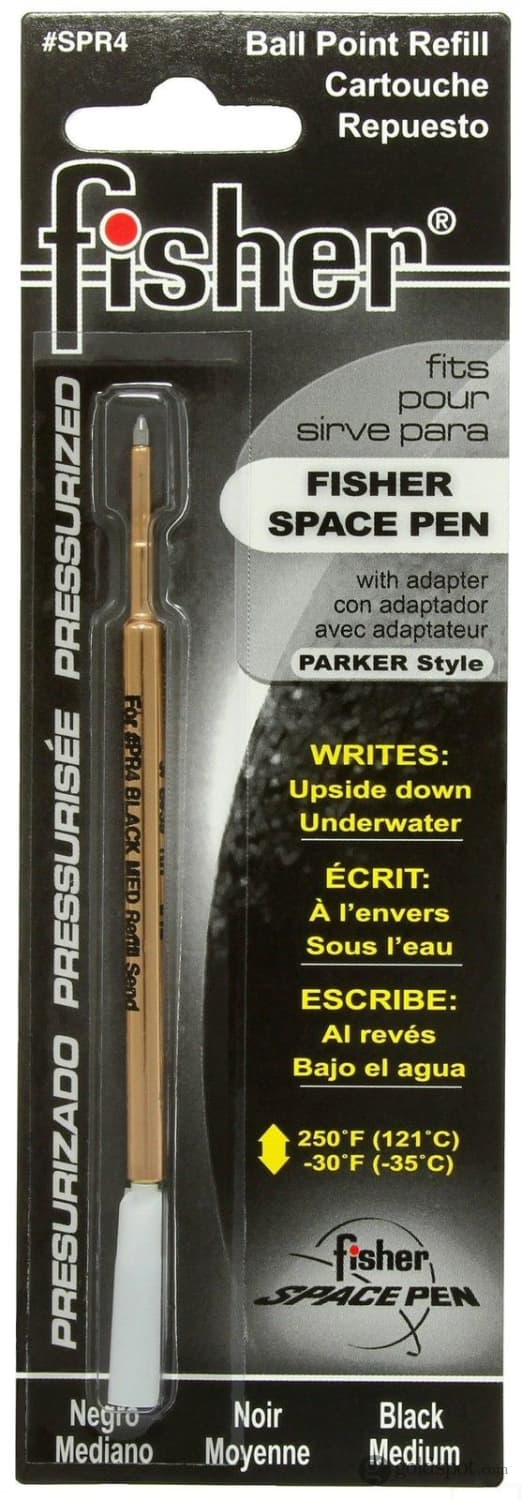 Fisher Space Ballpoint Pen Refill in Black