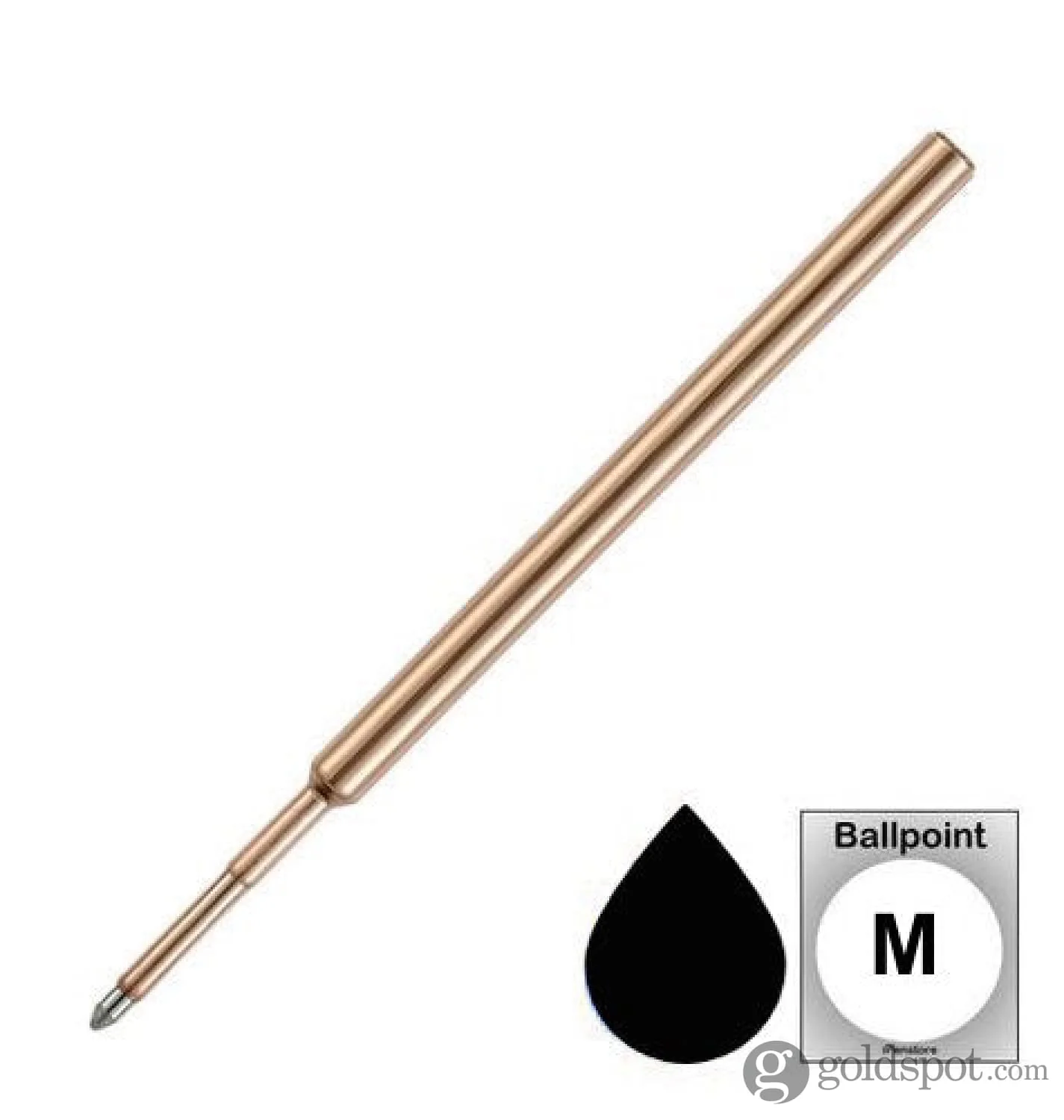 Fisher Space Ballpoint Pen Refill in Black