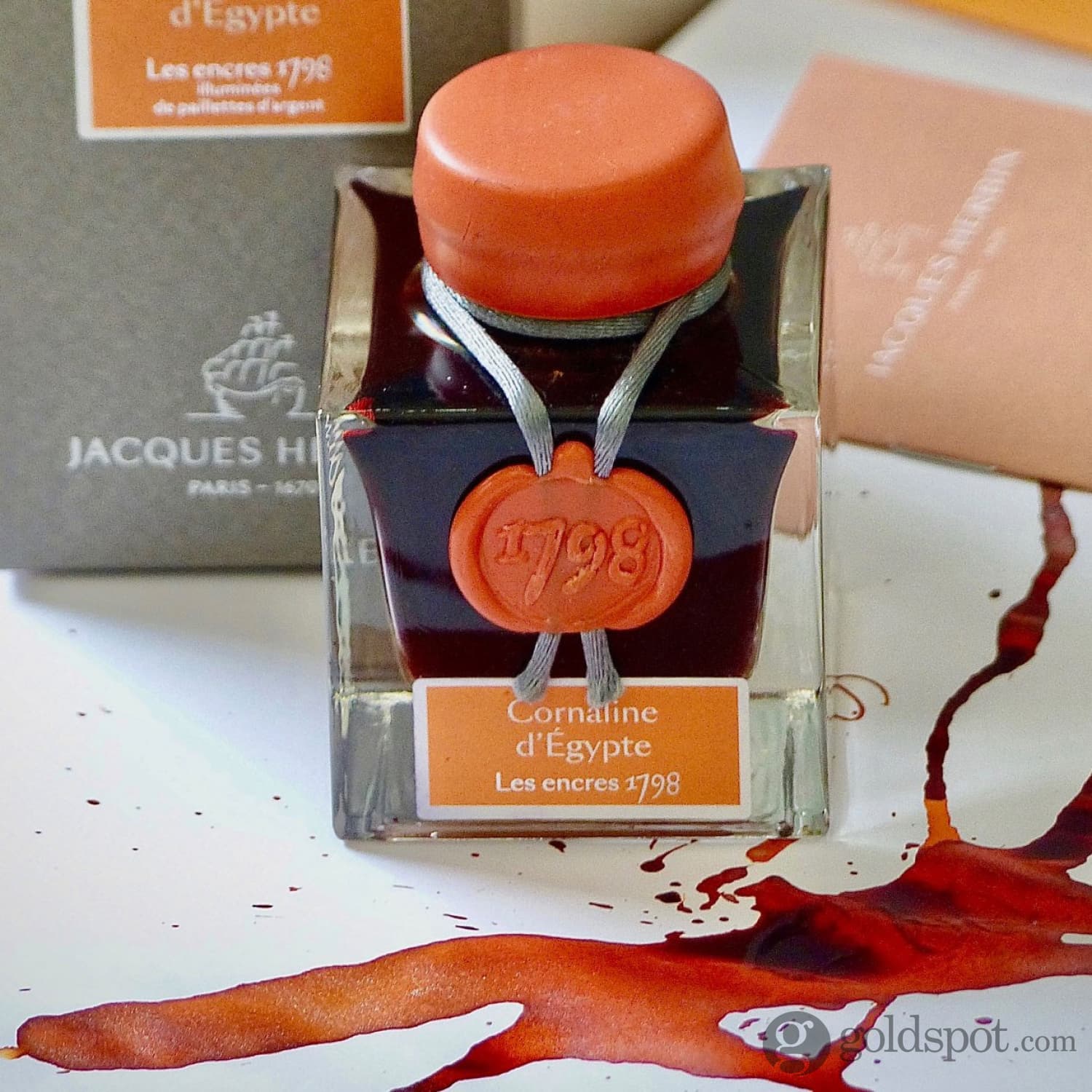 6705-j.-herbin-1798-bottled-fountain-pen-ink-in-cornaline-d-egypte-50-ml-2.jpg J. Herbin 1798 Bottled Fountain Pen Ink in Cornaline d'Egypte - 50 mL