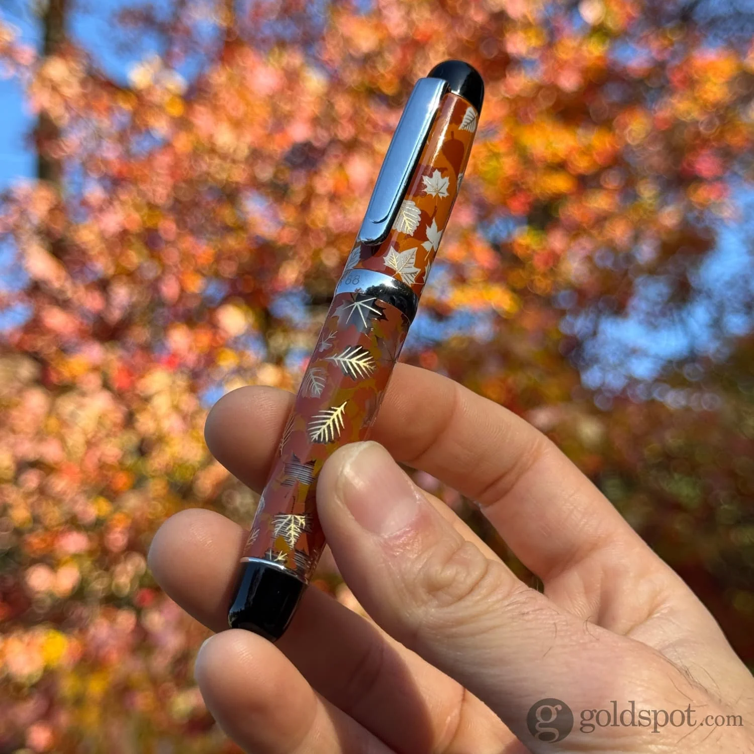 Opus 88 Mini Fountain Pen in Fall Leaves