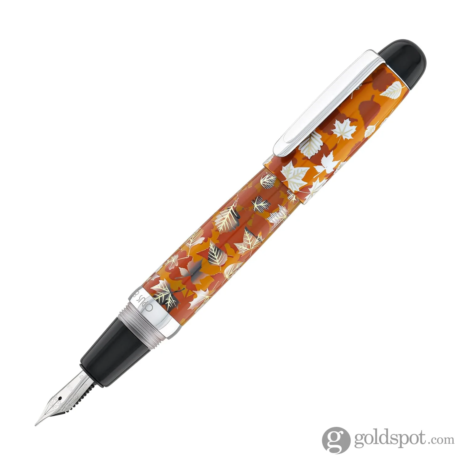 Opus 88 Mini Fountain Pen in Fall Leaves