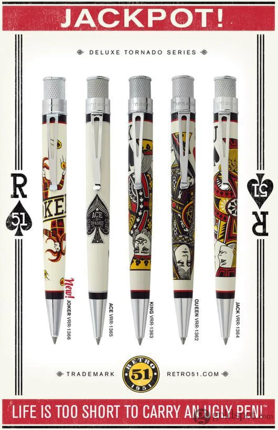 6730-retro-51-tornado-royale-jack-of-spades-rollerball-pen-2.webp Retro 51 Tornado Royale Jack of Spades Rollerball Pen