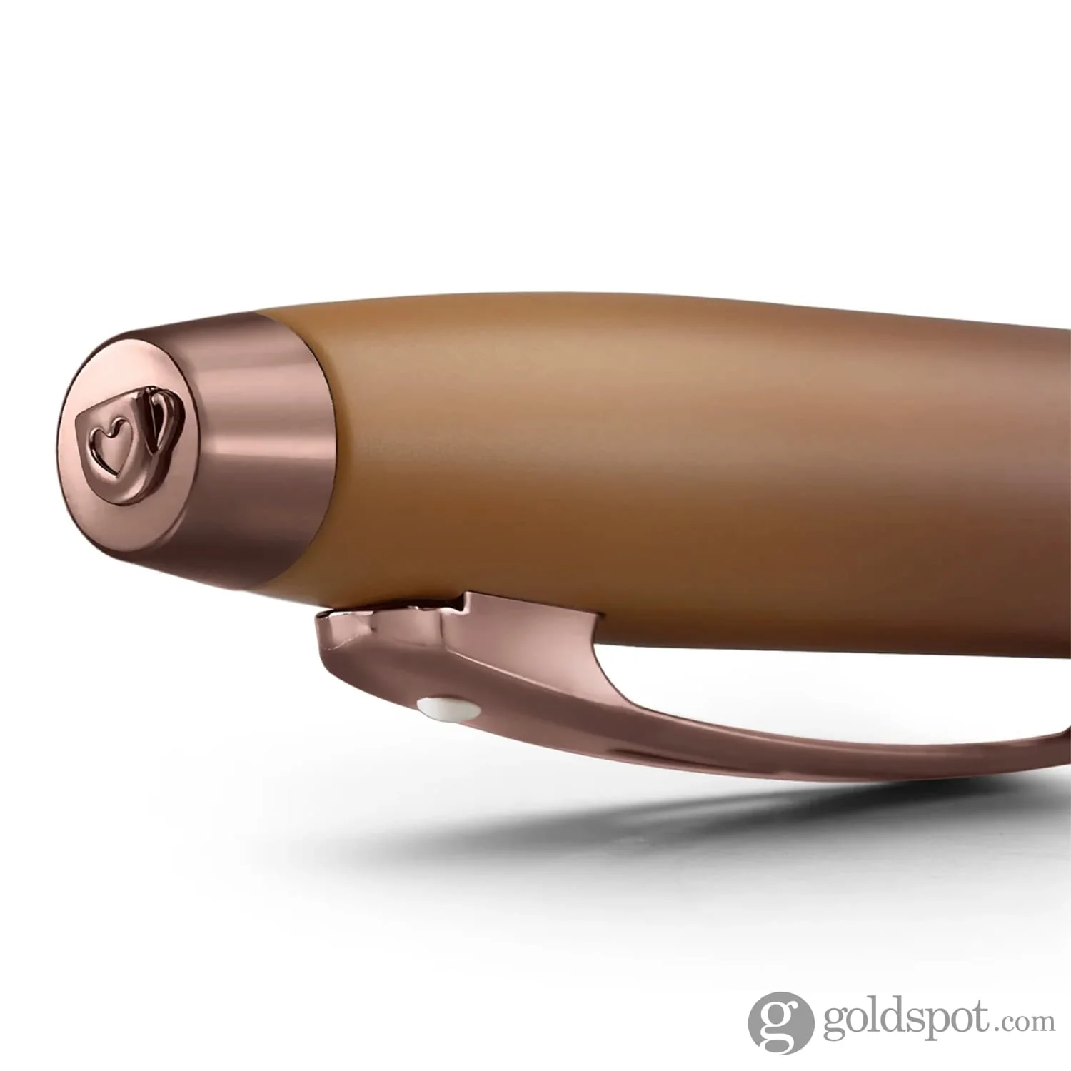 Sheaffer 100 Fountain Pen in Coffee Edition with PVD Rose Gold Trim
