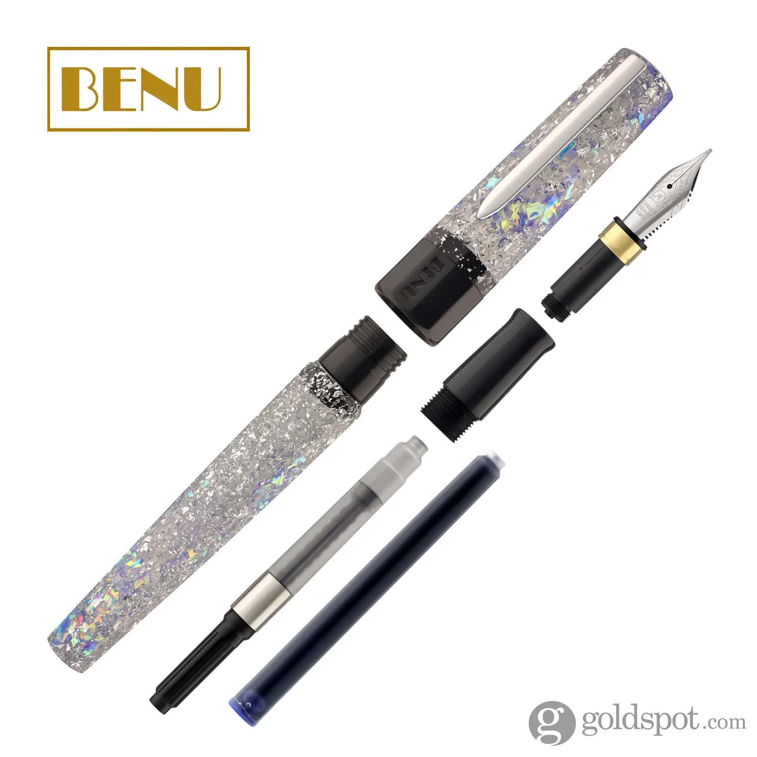6745-benu-euphoria-fountain-pen-in-vodka-on-the-rocks-7.webp Benu Euphoria Fountain Pen in Vodka on the Rocks