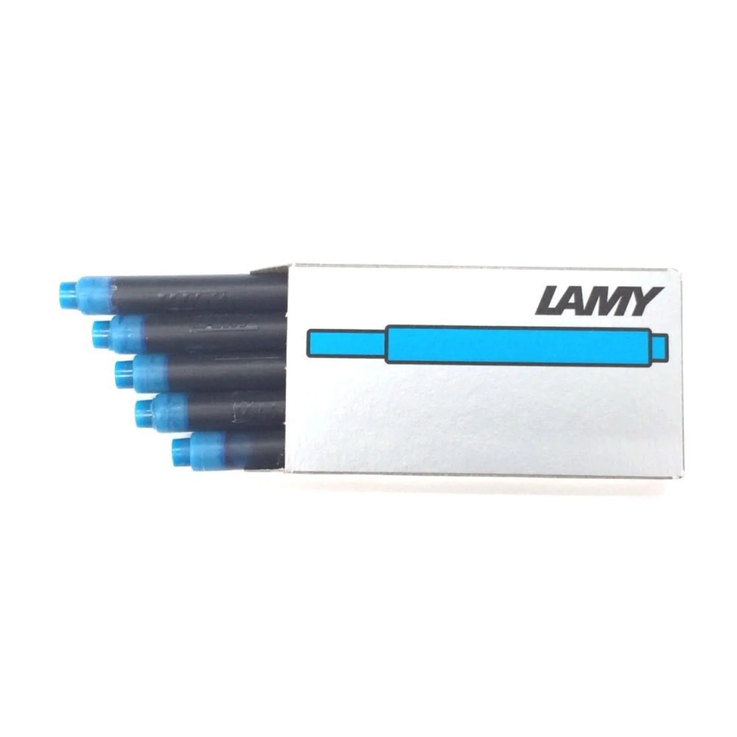 6754-lamy-fountain-ink-cartridges-in-turquoise-pack-of-5-1.webp Lamy Fountain Ink Cartridges in Turquoise - Pack of 5