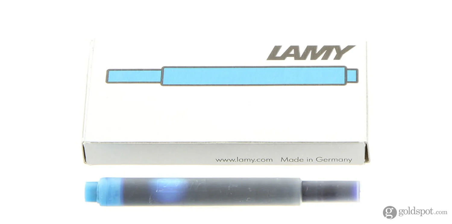 6754-lamy-fountain-ink-cartridges-in-turquoise-pack-of-5-3.webp Lamy Fountain Ink Cartridges in Turquoise - Pack of 5