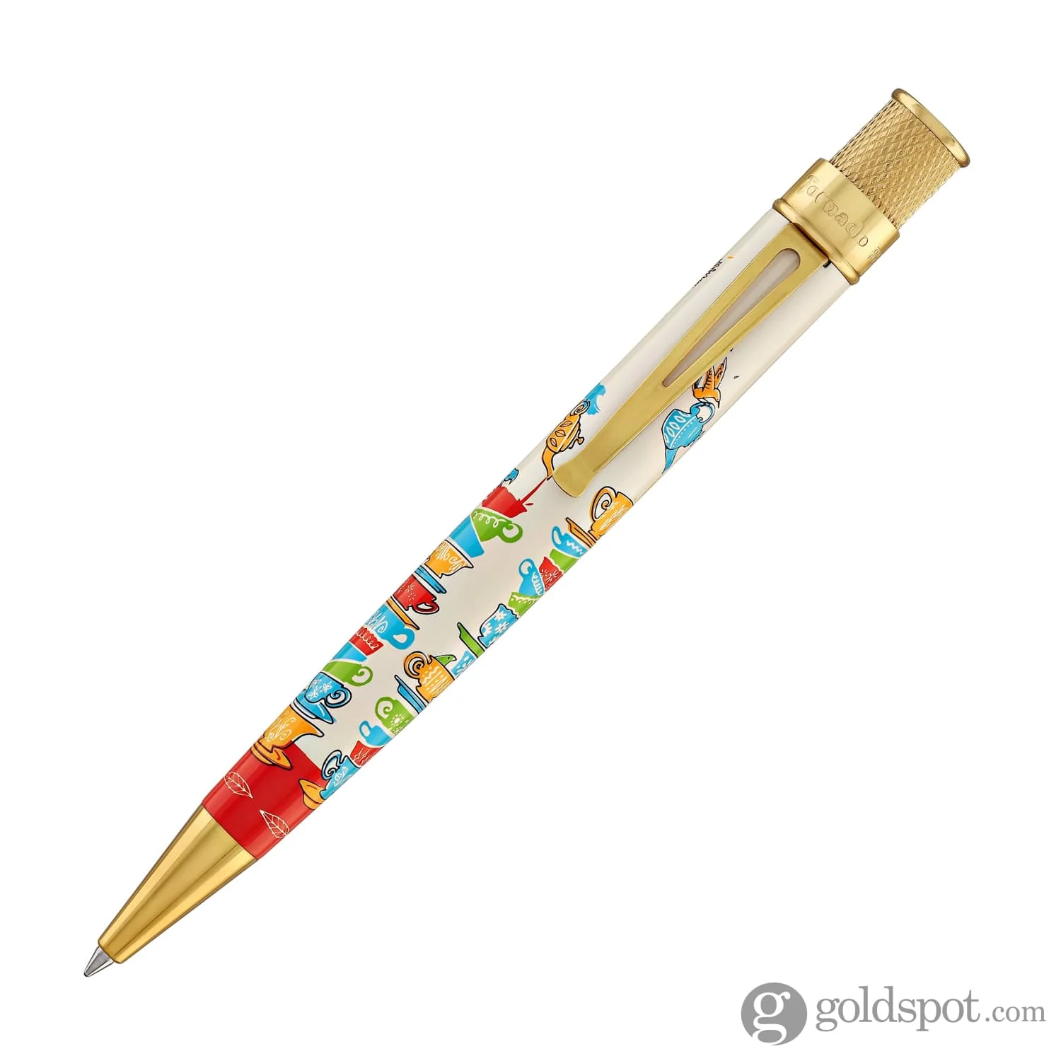 6765-retro-51-goldspot-exclusive-tornado-rollerball-pen-in-twee-tea-2.webp Retro 51 Goldspot Exclusive Tornado Rollerball Pen in Twee-Tea