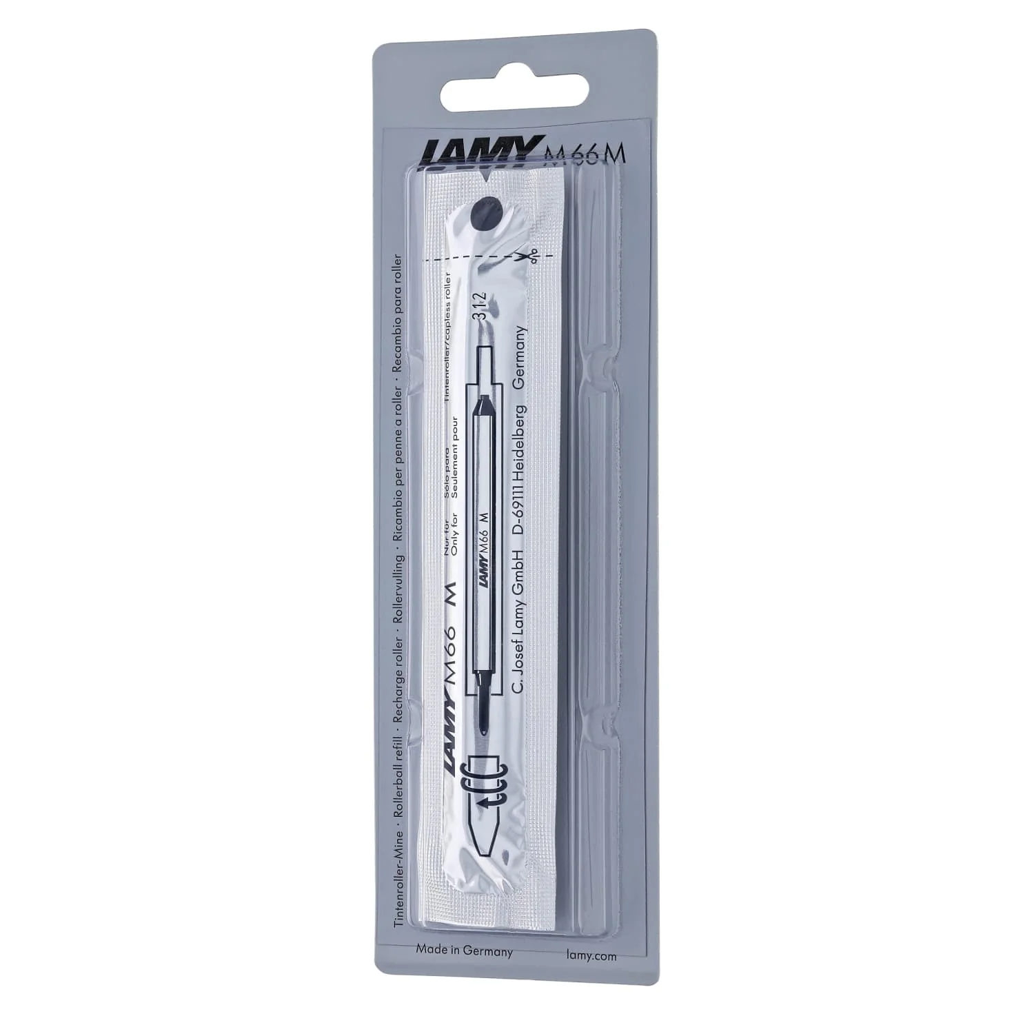 6772-lamy-m66-rollerball-refill-in-black-medium-point-1.webp Lamy M66 Rollerball Refill in Black - Medium Point