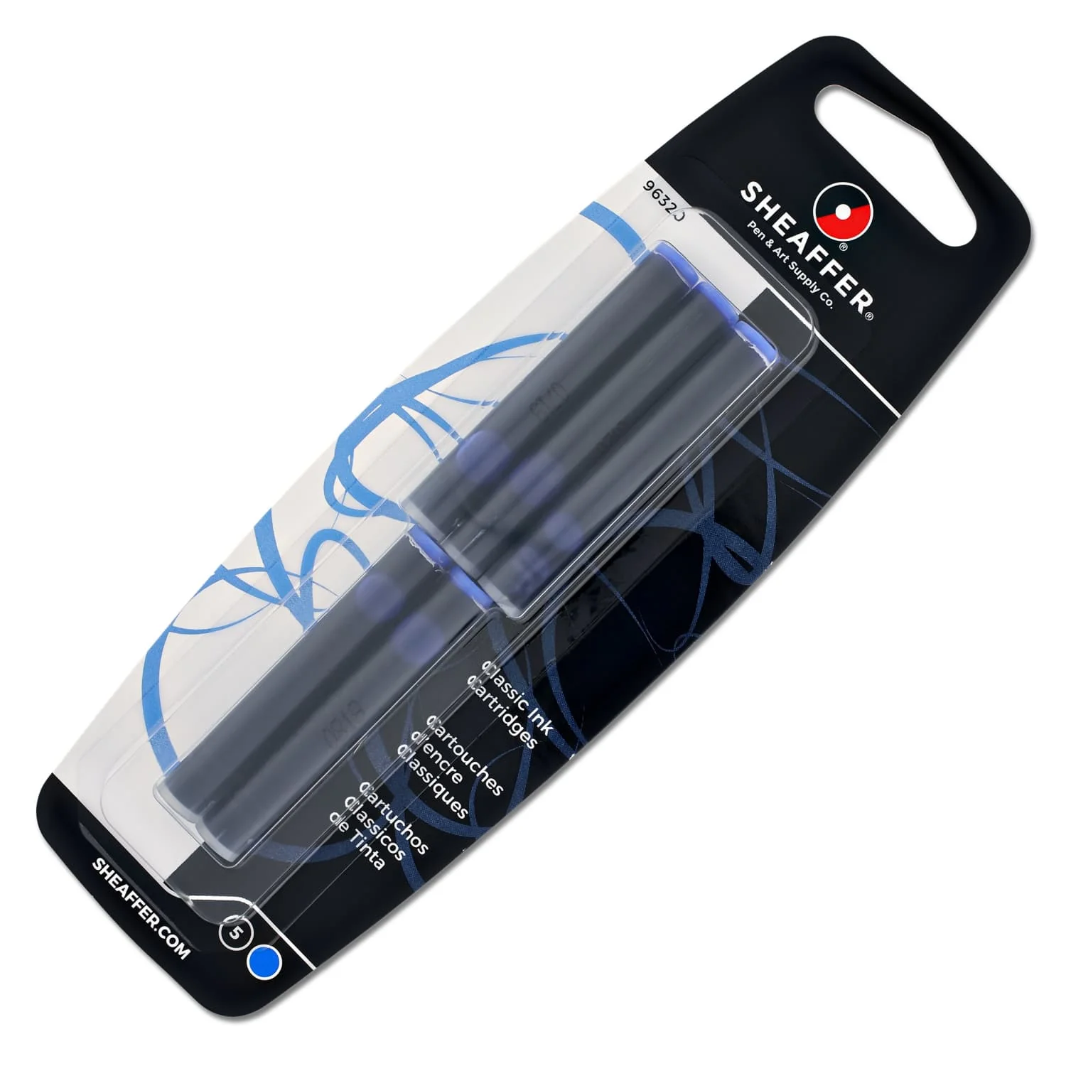 6784-sheaffer-ink-cartridges-in-blue-pack-of-5-1.webp Sheaffer Ink Cartridges in Blue - Pack of 5