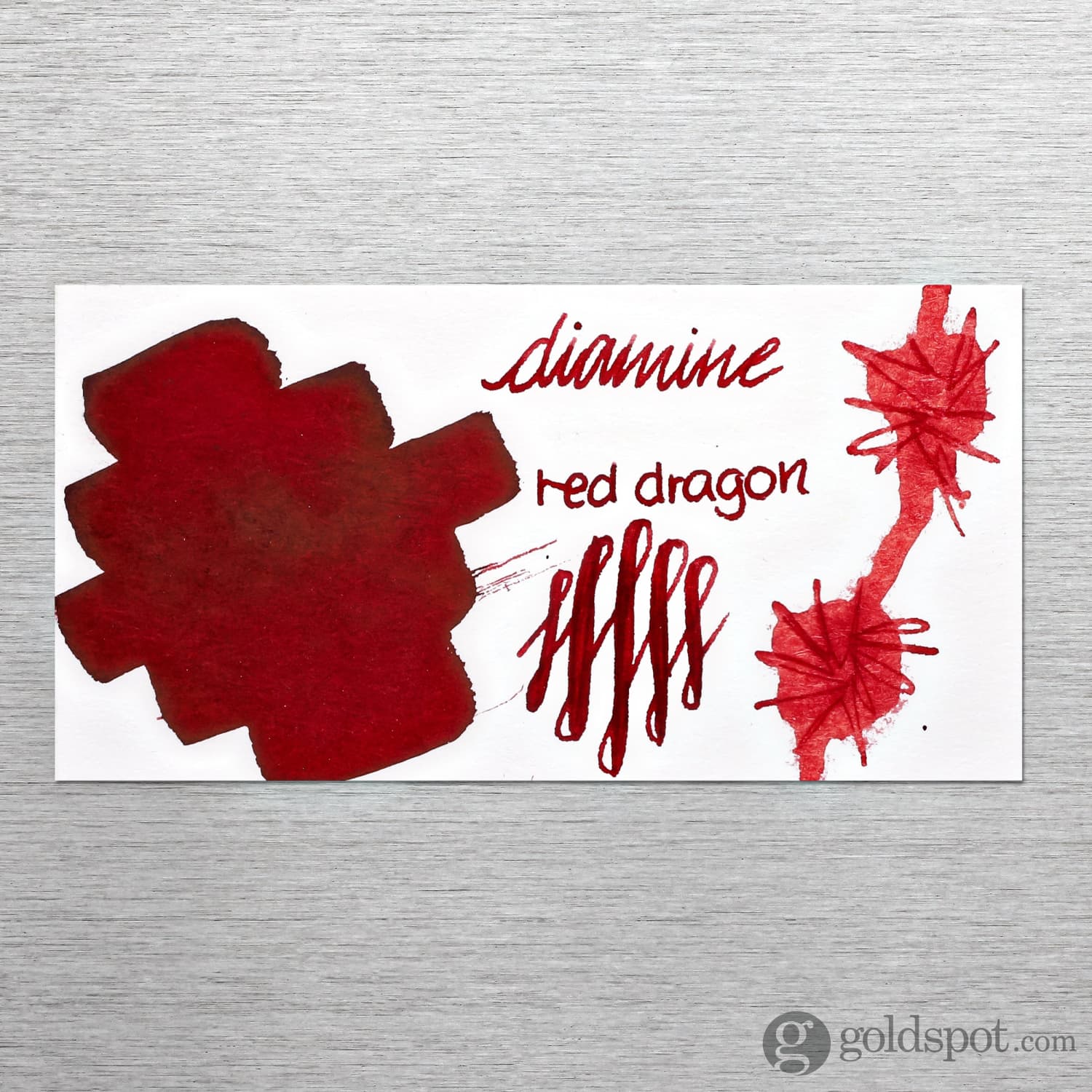 Diamine Bottled Ink and Cartridges in Red Dragon