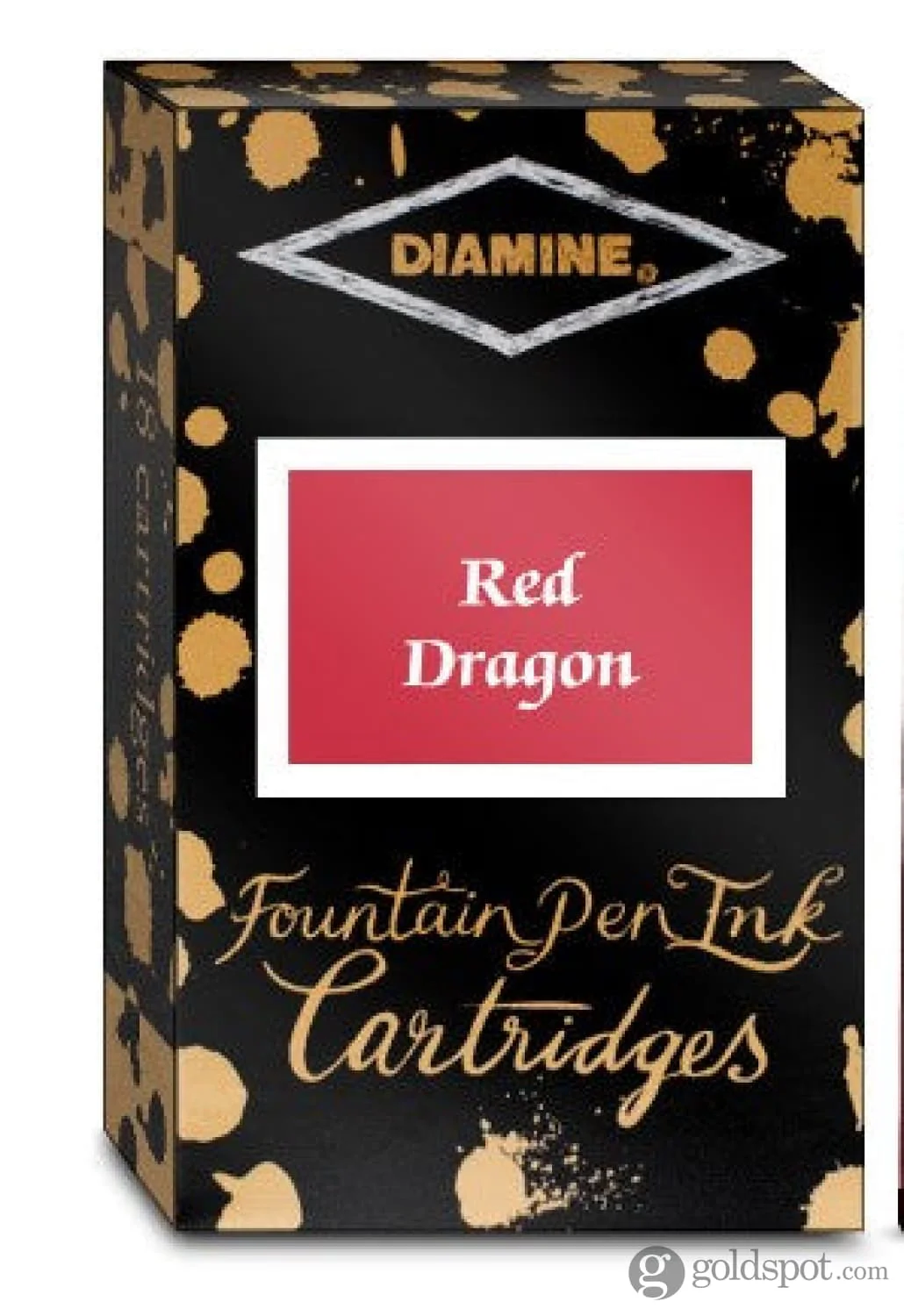Diamine Bottled Ink and Cartridges in Red Dragon