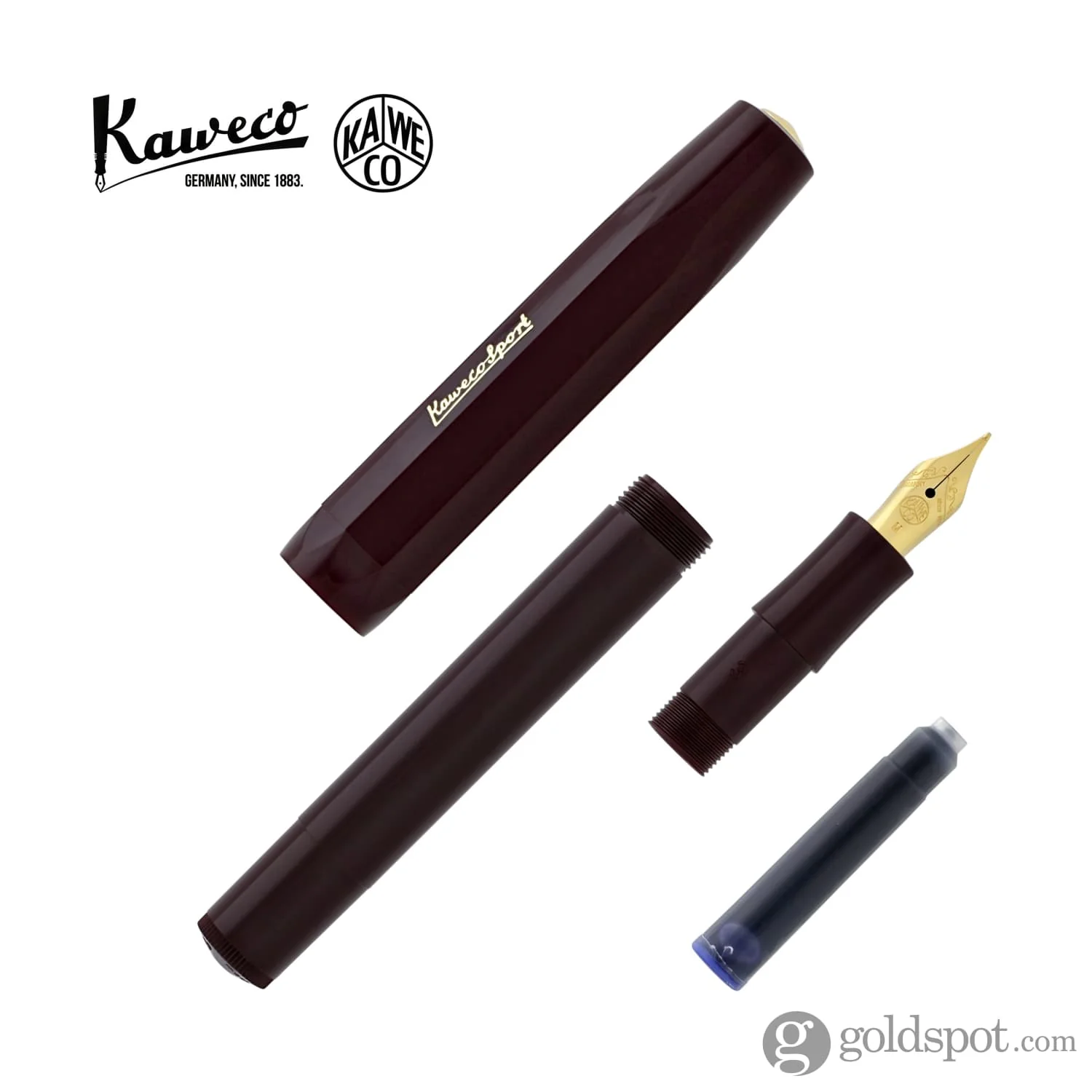6814-kaweco-classic-sport-fountain-pen-in-bordeaux-7.webp Kaweco Classic Sport Fountain Pen in Bordeaux