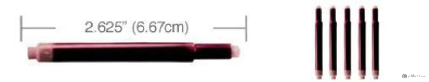 6820-lamy-fountain-ink-cartridges-in-burgundy-by-monteverde-pack-of-5-2.webp Lamy Fountain Ink Cartridges in Burgundy by Monteverde - Pack of 5
