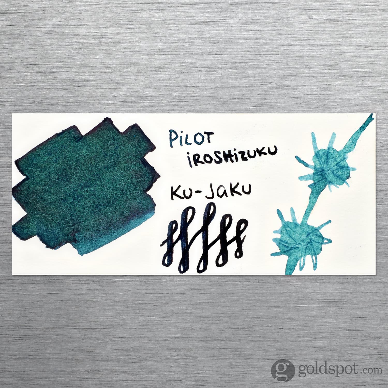 6829-pilot-iroshizuku-bottled-ink-in-ku-jaku-ink-peacock-50-ml-2.jpg Pilot Iroshizuku Bottled Ink in Ku-Jaku Ink (Peacock) - 50 mL