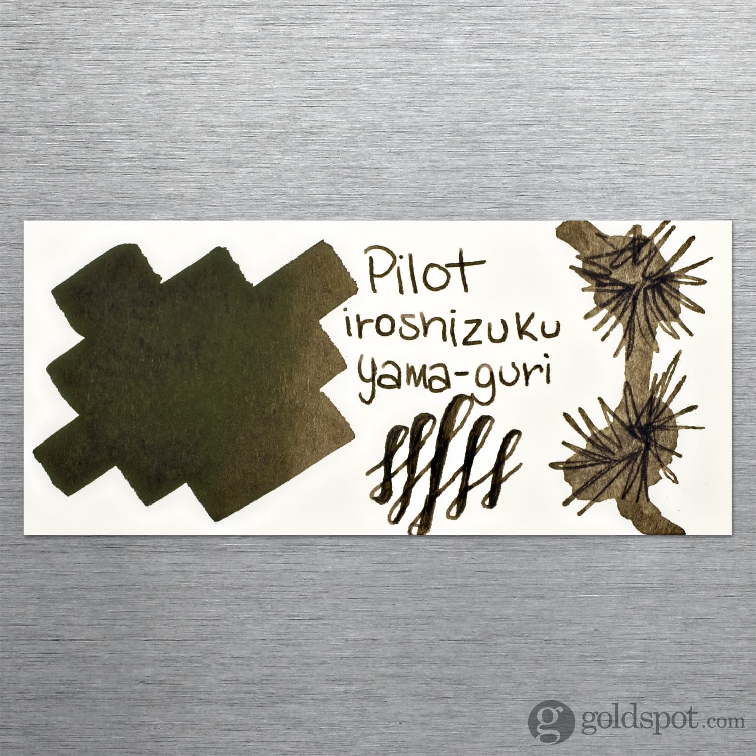 6856-pilot-iroshizuku-bottled-ink-in-yama-guri-ink-wild-chestnut-50-ml-2.jpg Pilot Iroshizuku Bottled Ink in Yama-Guri Ink (Wild Chestnut) - 50 mL