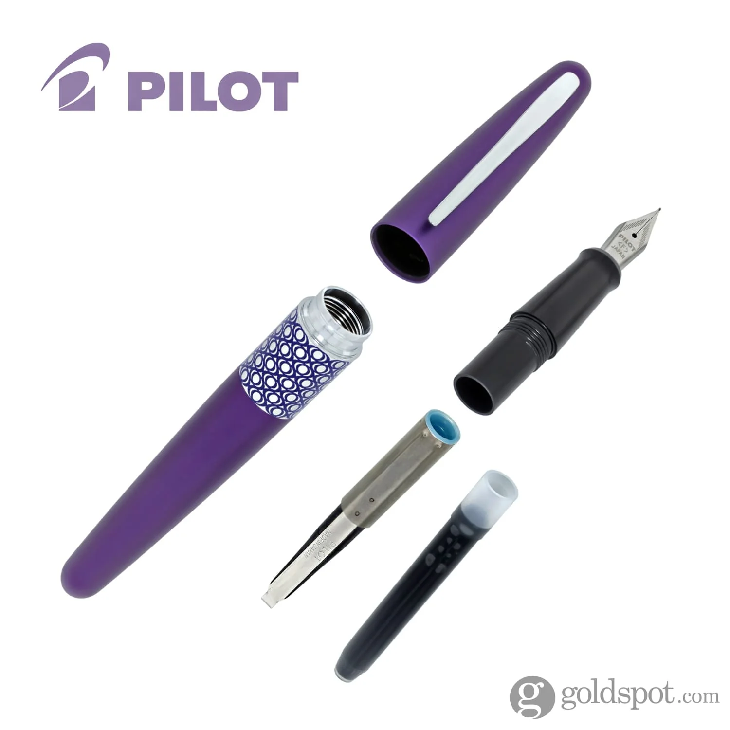 Pilot Metropolitan Retro Pop Fountain Pen in Purple