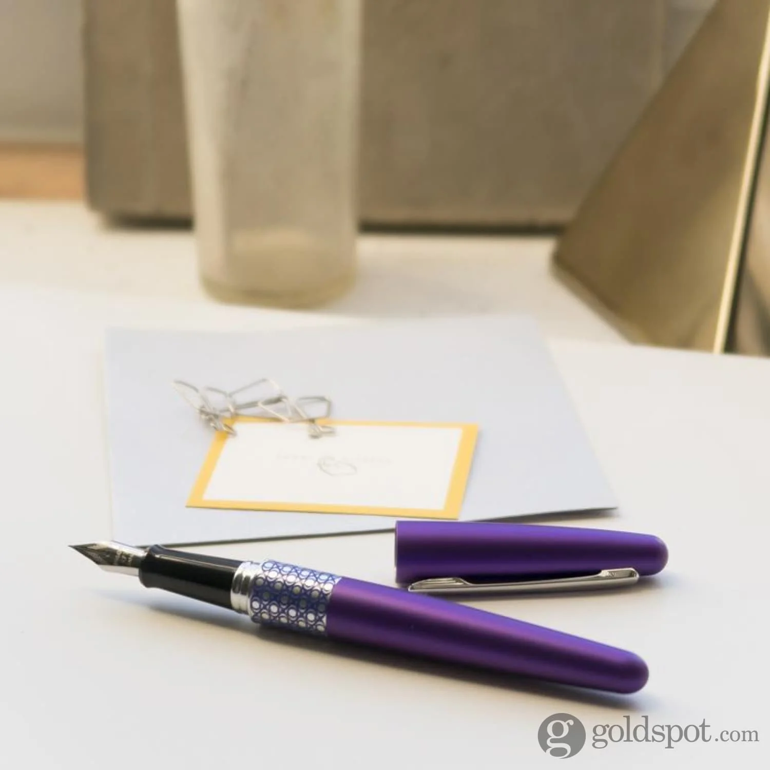 Pilot Metropolitan Retro Pop Fountain Pen in Purple