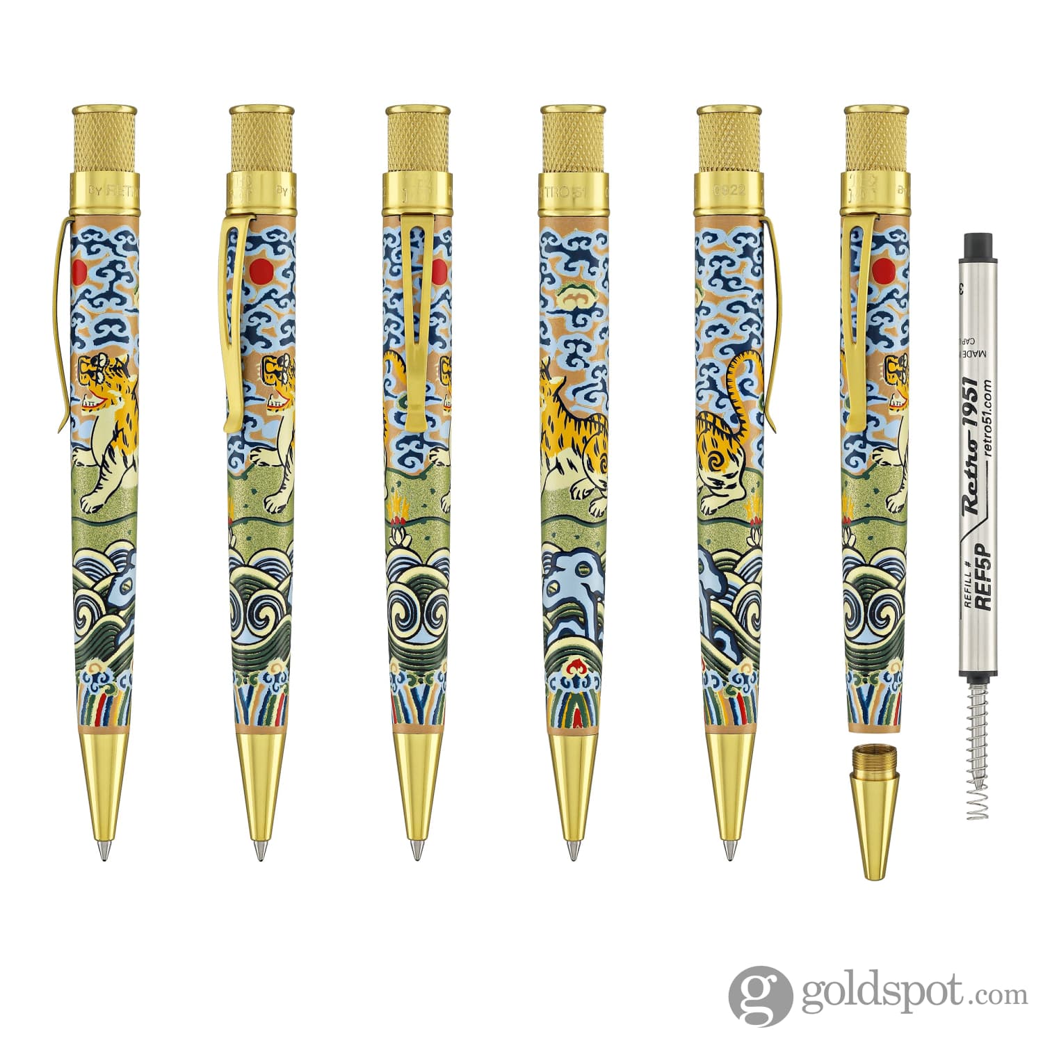 6874-retro-51-tornado-metropolitan-rollerball-in-chinese-tiger-rank-badge-6.jpg Retro 51 Tornado Metropolitan Rollerball in Chinese Tiger Rank Badge