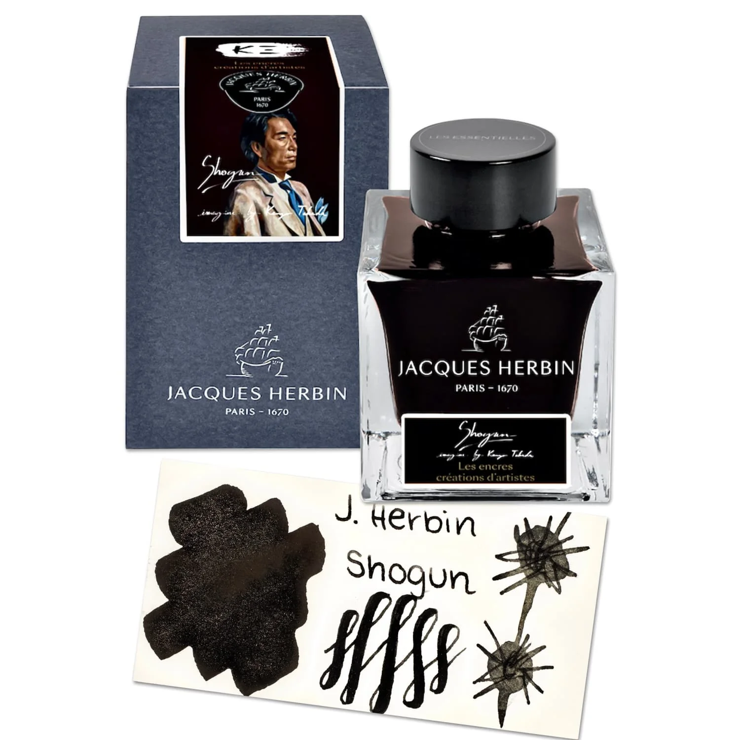 6888-j.-herbin-shogun-by-kenzo-takada-essential-bottled-fountain-pen-ink-50-ml-1.webp J. Herbin “Shogun” by Kenzo Takada Essential Bottled Fountain Pen Ink - 50 mL