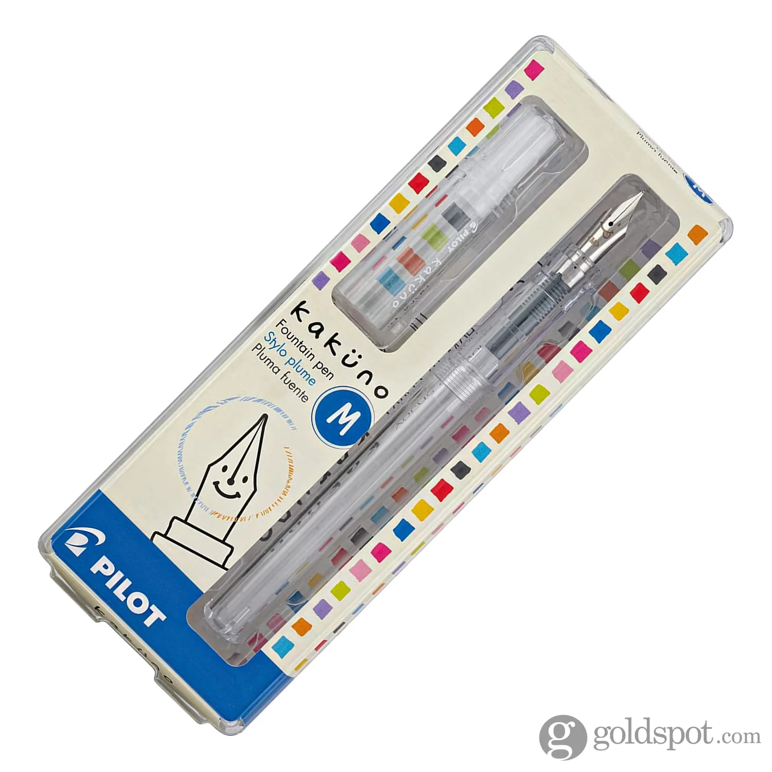 6889-pilot-kakuno-fountain-pen-in-clear-3.webp Pilot Kakuno Fountain Pen in Clear