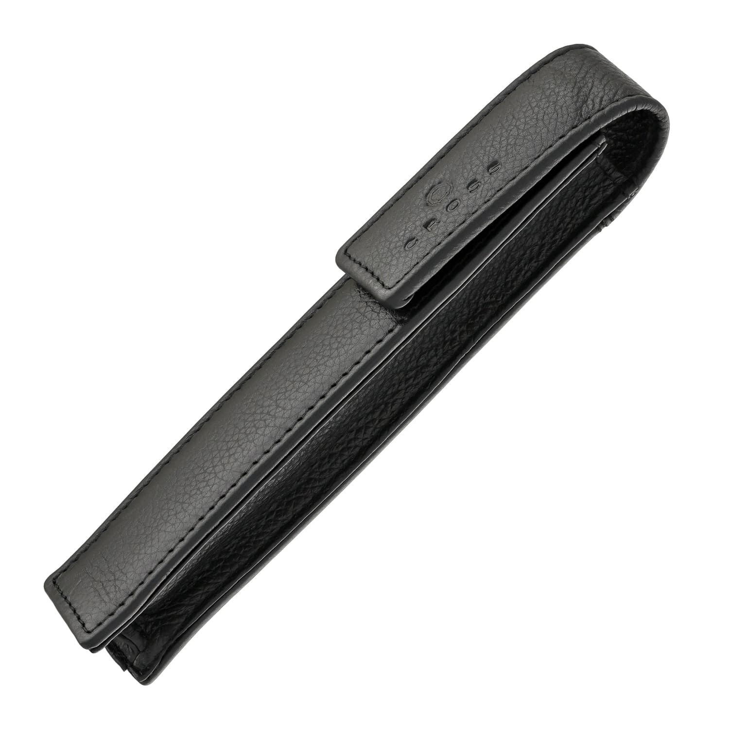 6894-cross-single-pen-pouch-classic-black-with-snap-closure-1.jpg Cross Single Pen Pouch Classic Black with Snap Closure