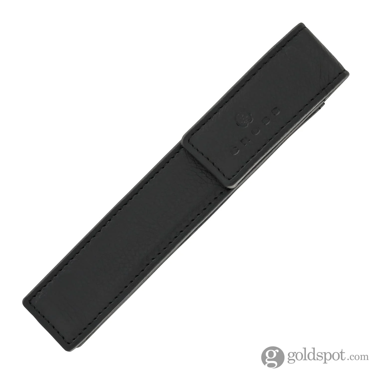 6894-cross-single-pen-pouch-classic-black-with-snap-closure-2.webp Cross Single Pen Pouch Classic Black with Snap Closure