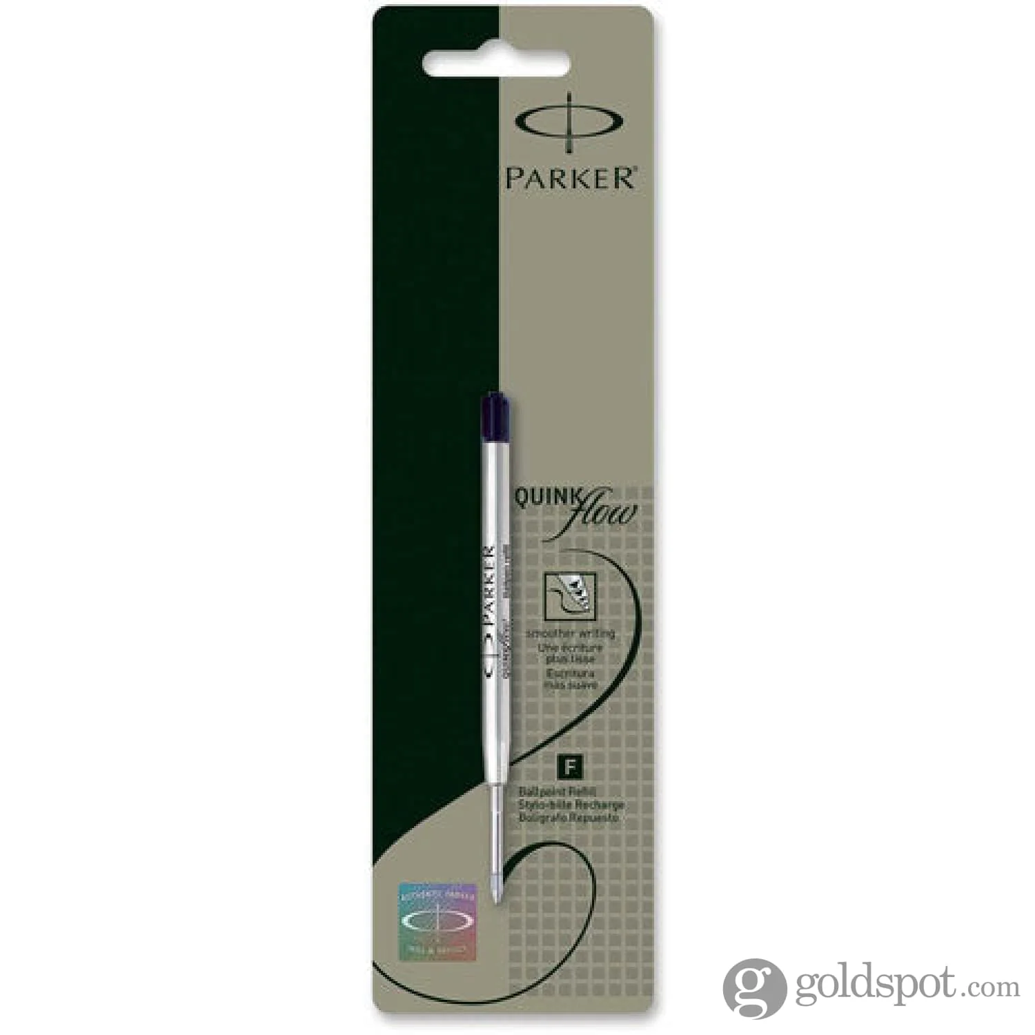 6895-parker-quinkflow-ballpoint-pen-refill-in-black-2.webp Parker QuinkFlow Ballpoint Pen Refill in Black
