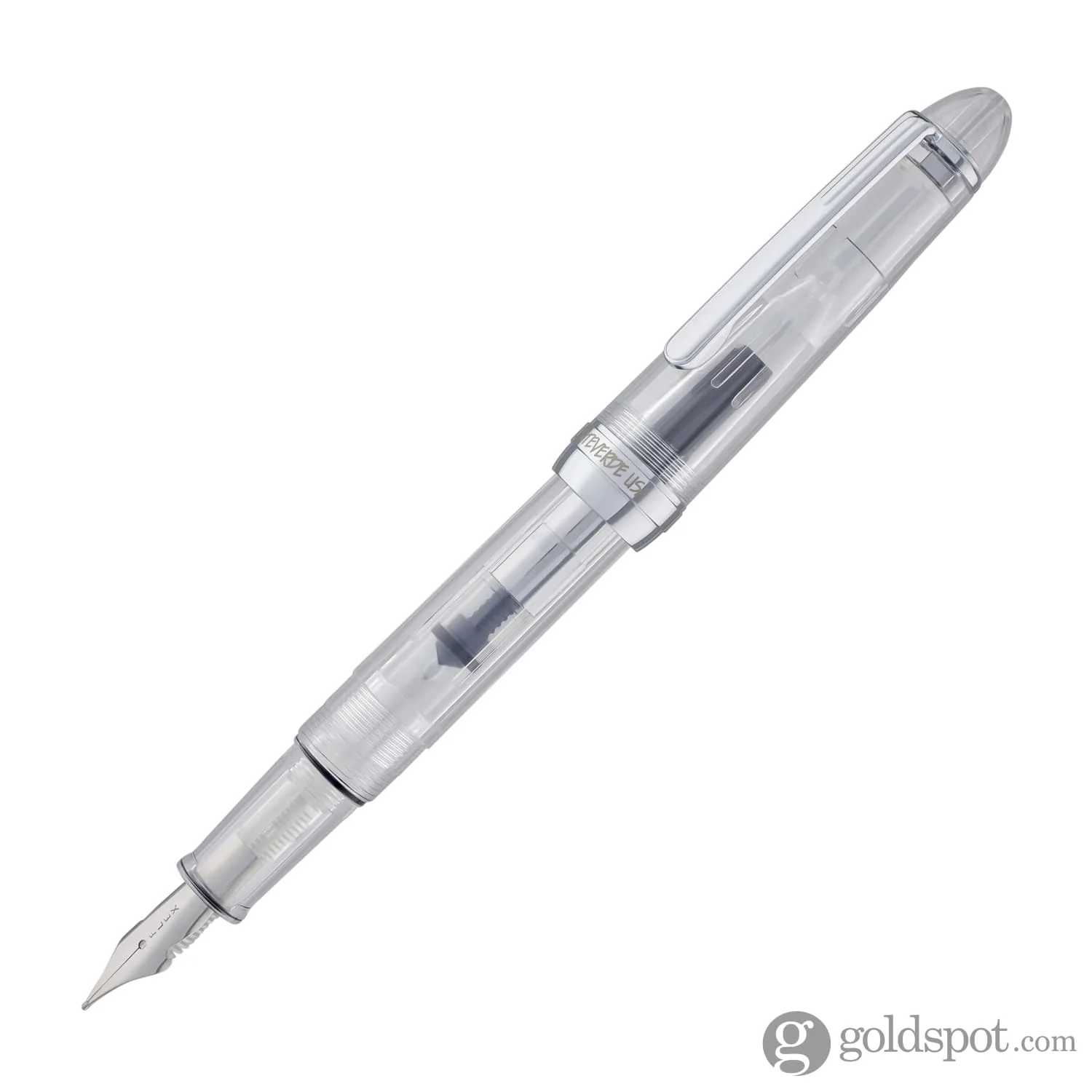 Monteverde Monza Fountain Pen in Crystal Clear - Fine, Medium and Omniflex Nibs - Pack of 3