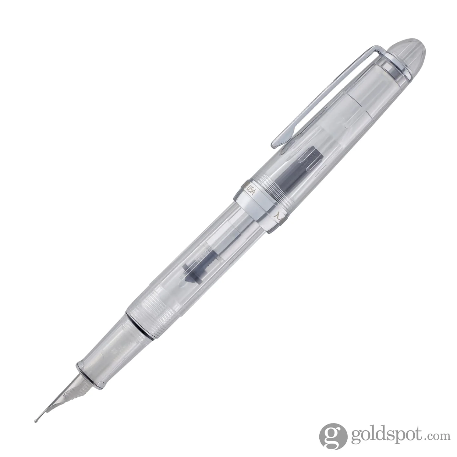Monteverde Monza Fountain Pen in Crystal Clear - Fine, Medium and Omniflex Nibs - Pack of 3