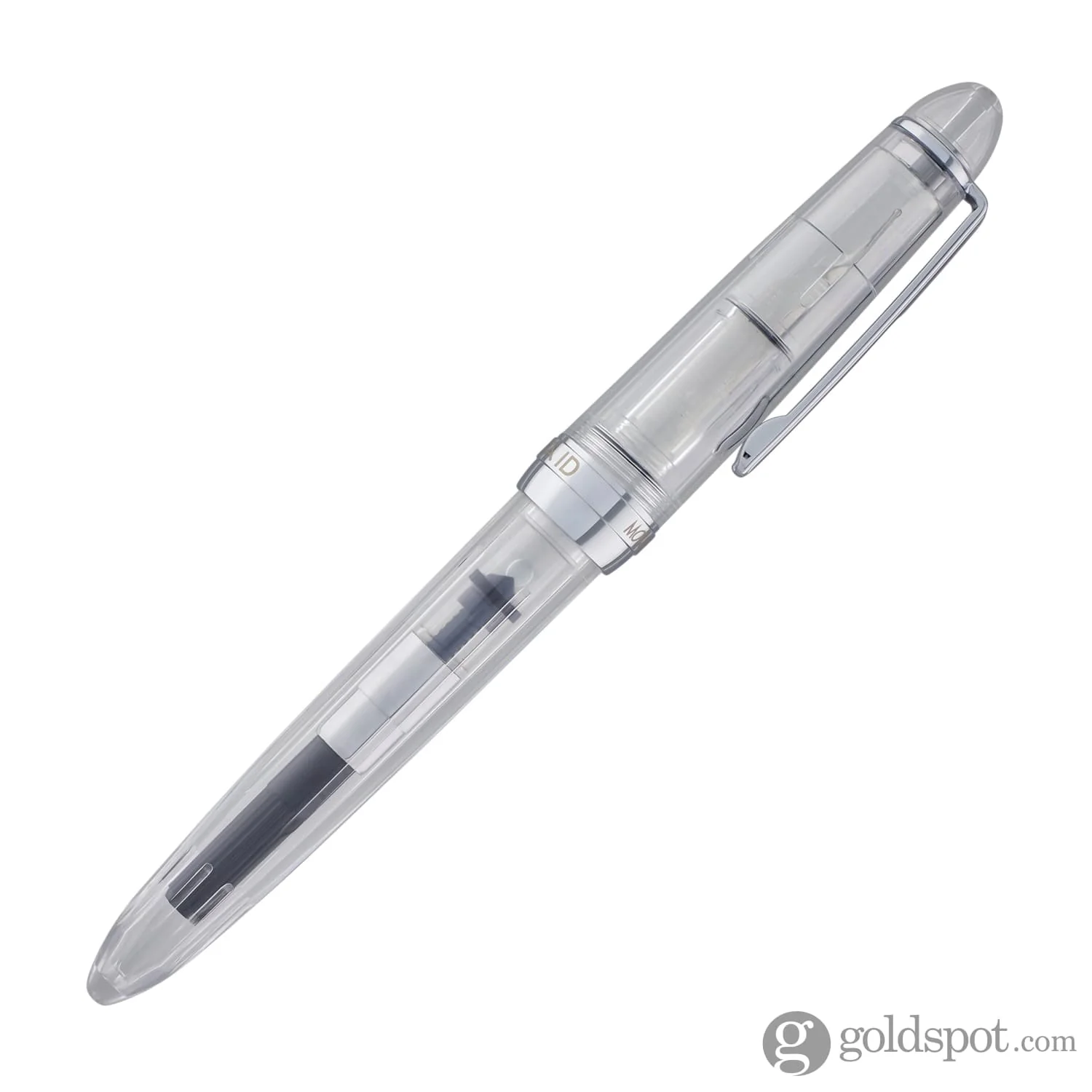 Monteverde Monza Fountain Pen in Crystal Clear - Fine, Medium and Omniflex Nibs - Pack of 3