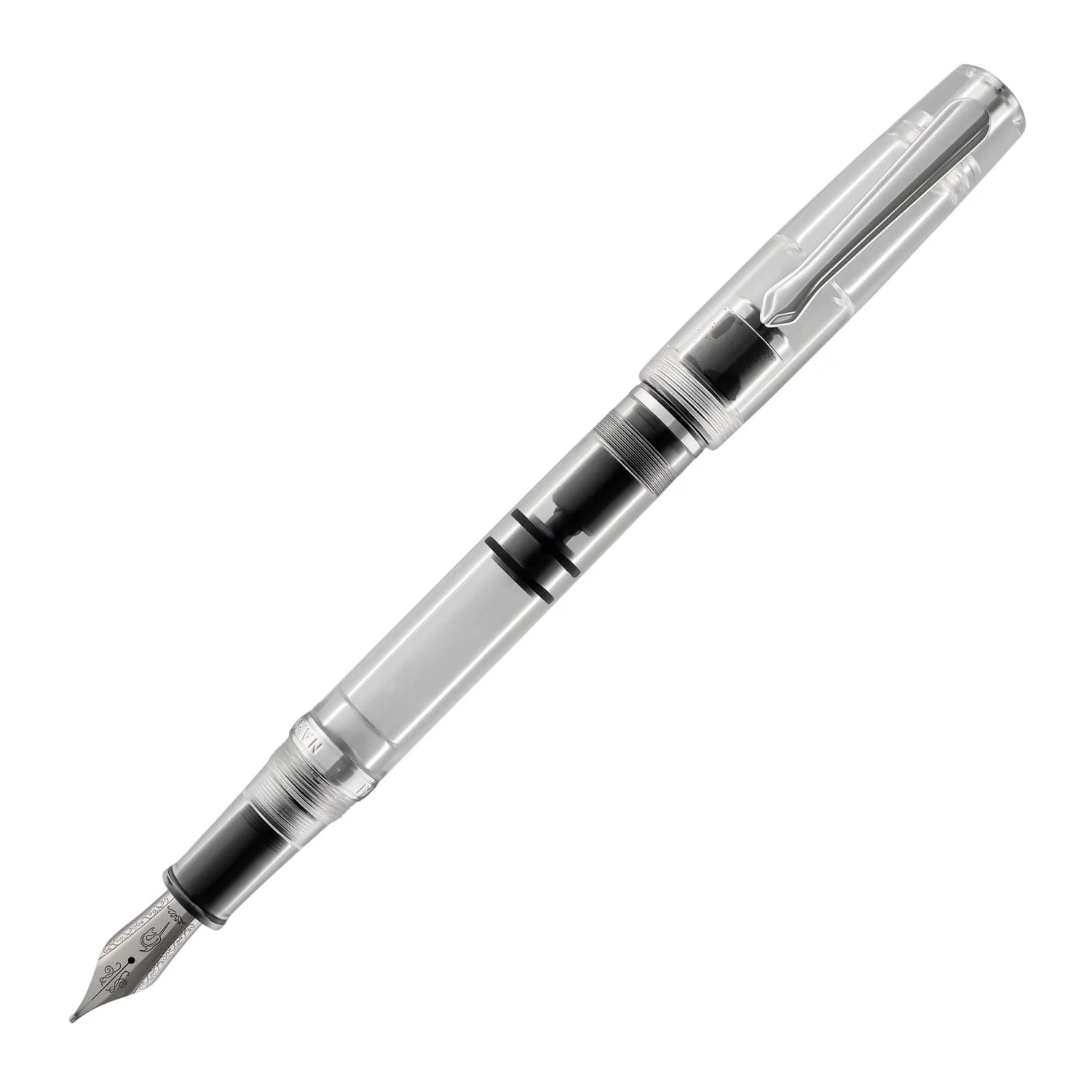 Narwhal Original Fountain Pen in Clear Demonstrator
