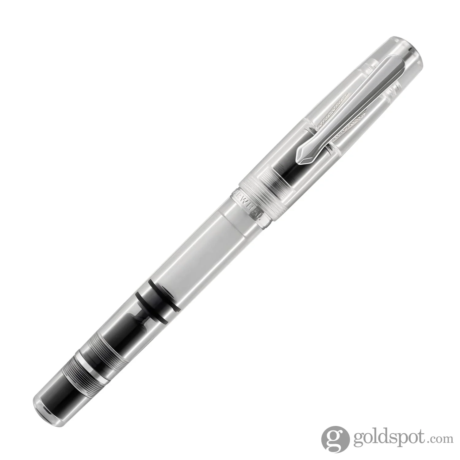 Narwhal Original Fountain Pen in Clear Demonstrator