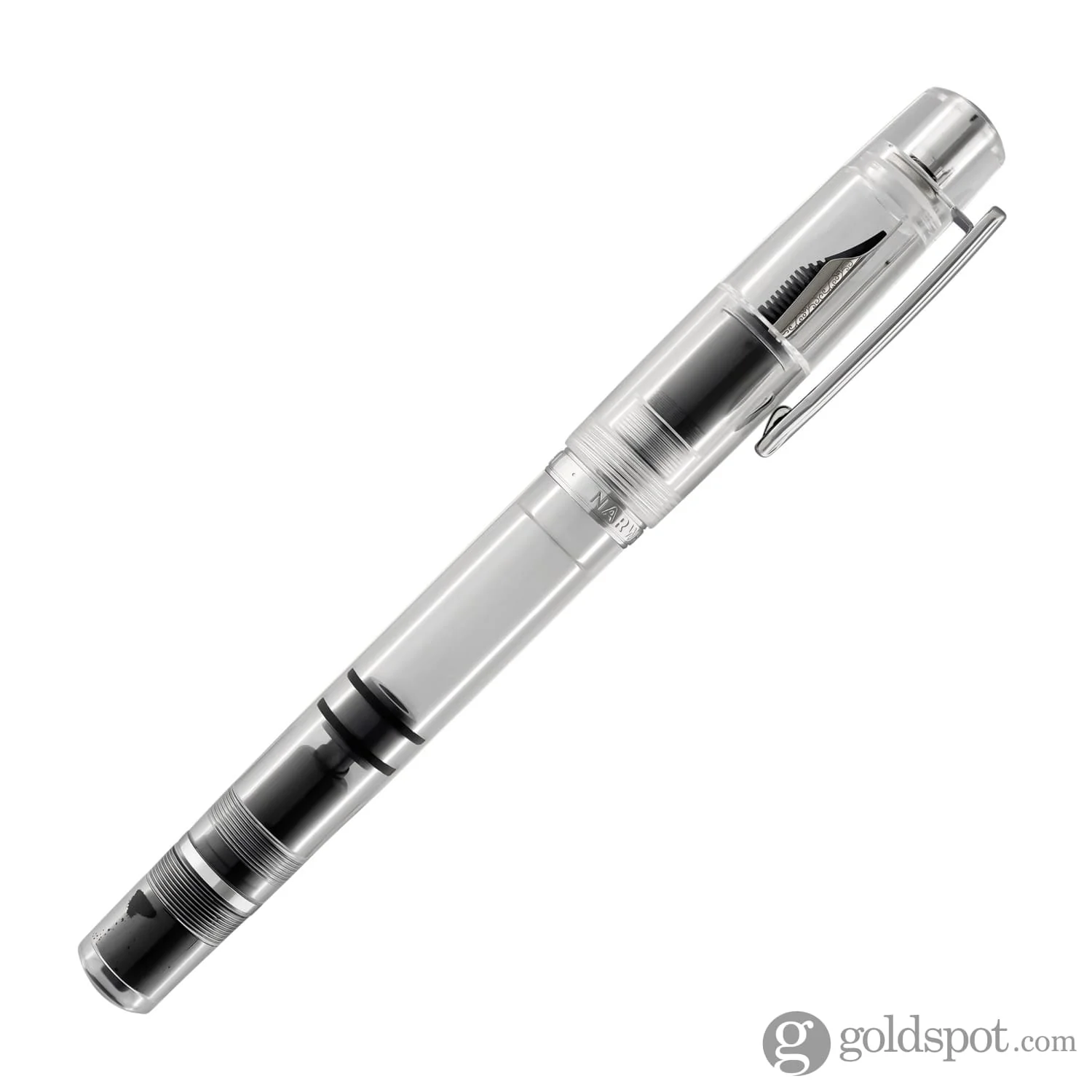 Narwhal Original Fountain Pen in Clear Demonstrator