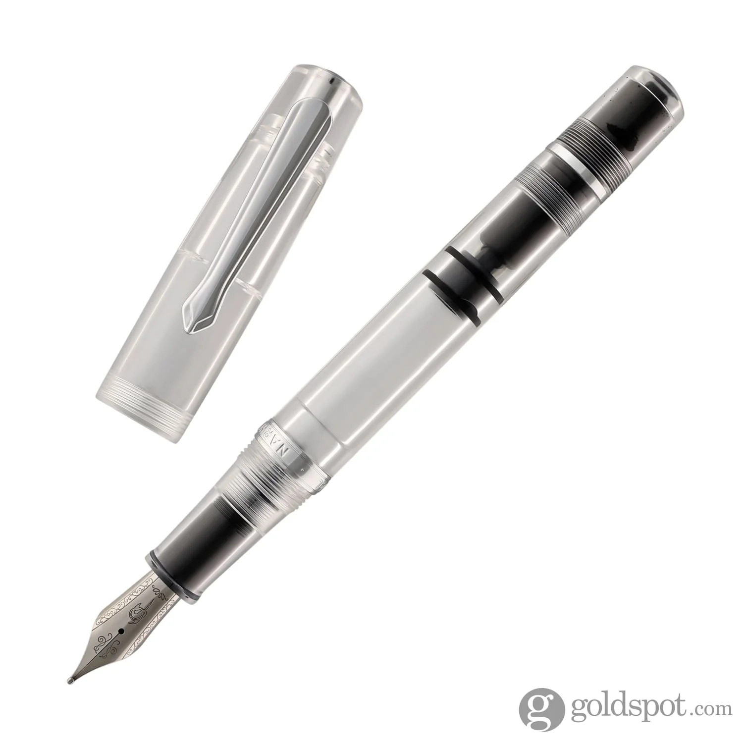 Narwhal Original Fountain Pen in Clear Demonstrator