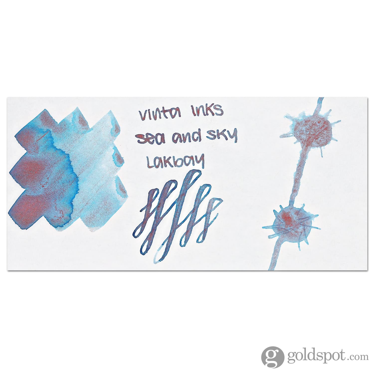 Vinta Inks Fairytale Bottled Ink in Sea and Sky [Lakbay 1861] - 30mL