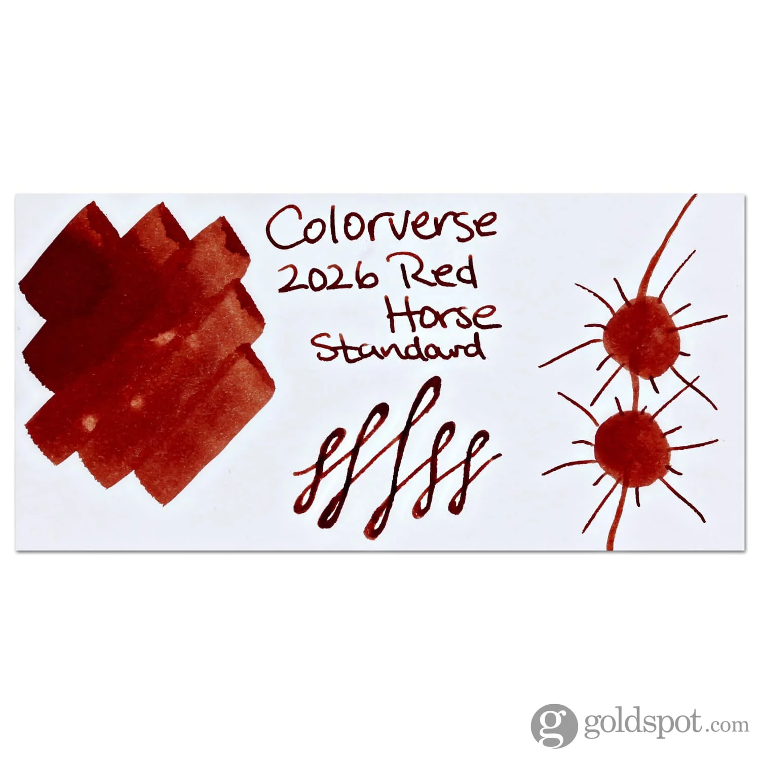 Colorverse 2026 Red Horse Standard Bottled Ink - 15mL