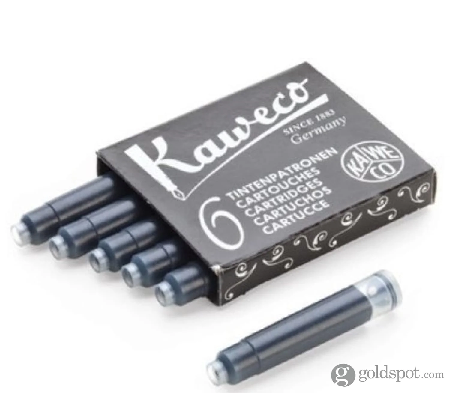 6989-kaweco-bottled-ink-and-cartridges-in-pearl-black-3.webp Kaweco Bottled Ink and Cartridges in Pearl Black