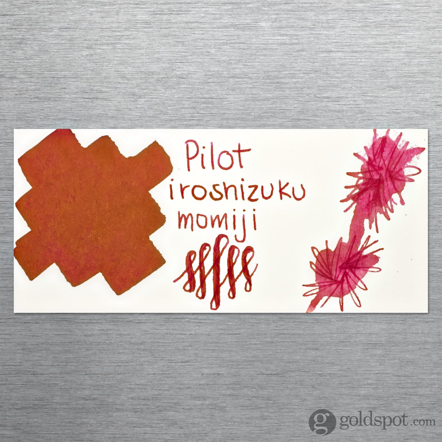 7017-pilot-iroshizuku-bottled-ink-in-momiji-ink-autumn-leaves-50-ml-2.jpg Pilot Iroshizuku Bottled Ink in Momiji Ink (Autumn Leaves) - 50 mL