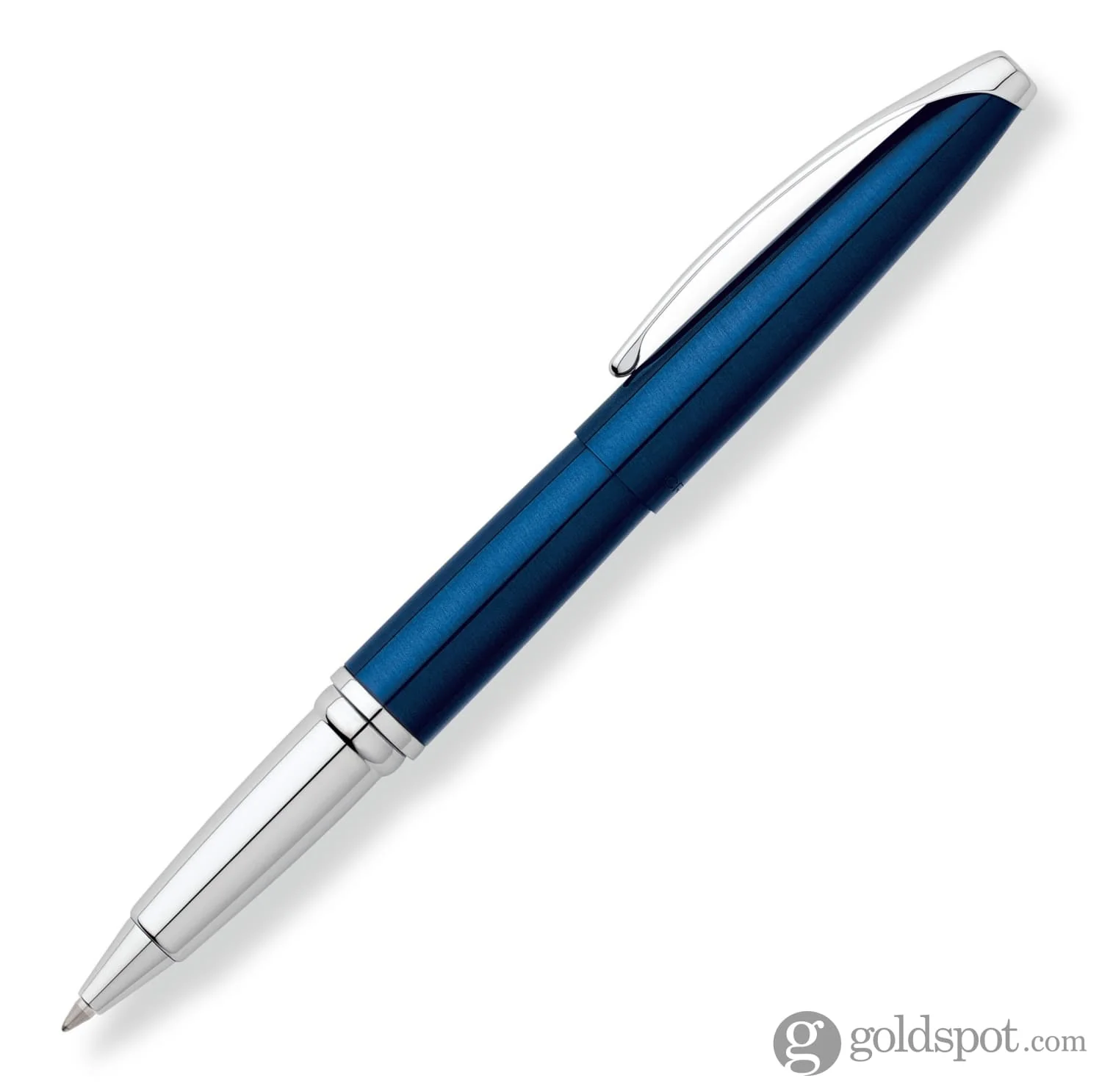 7024-cross-atx-selectip-rollerball-pen-in-translucent-blue-lacquer-4.webp Cross ATX Selectip Rollerball Pen in Translucent Blue Lacquer
