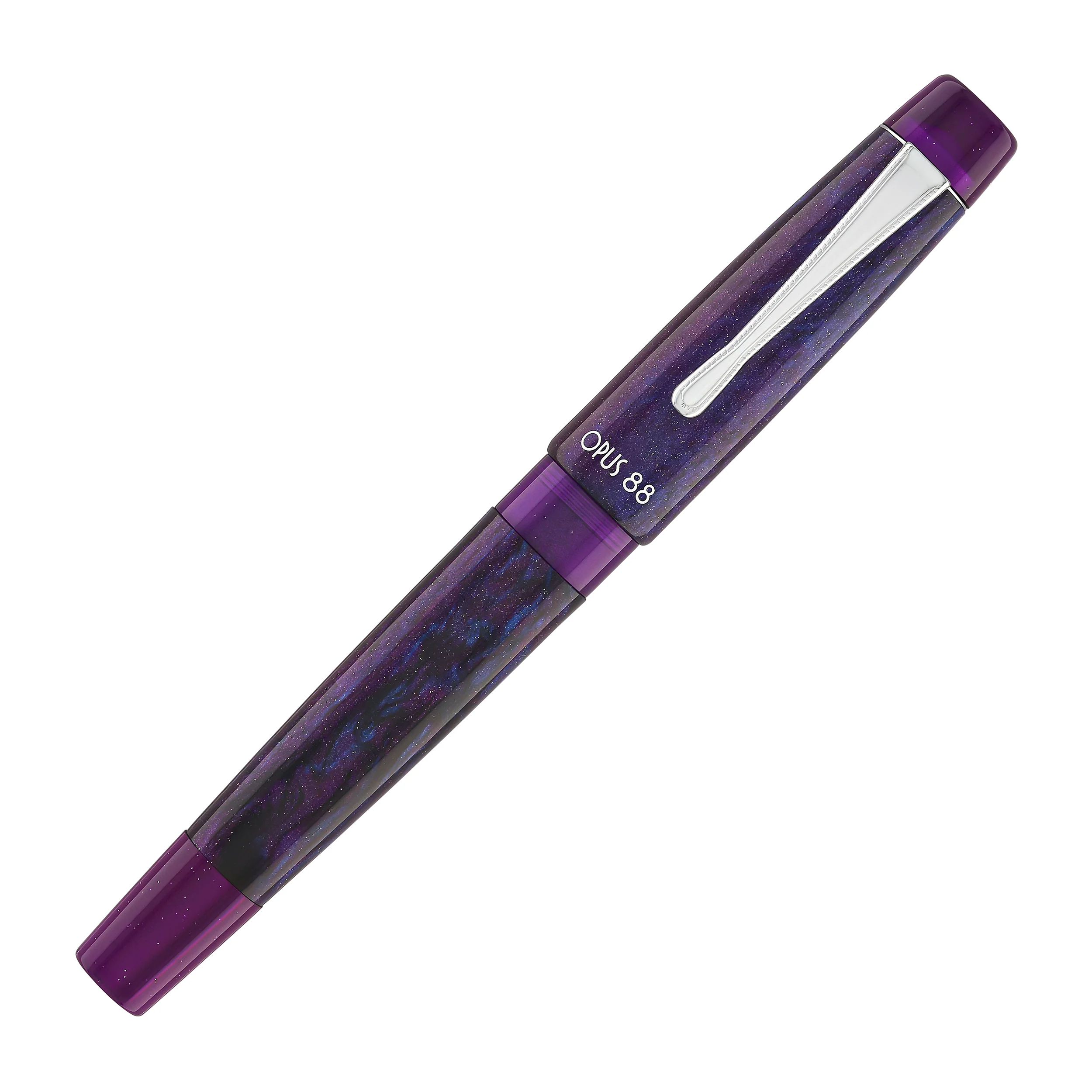 Opus 88 x Pendemic Minty Fountain Pen in Diamondcast