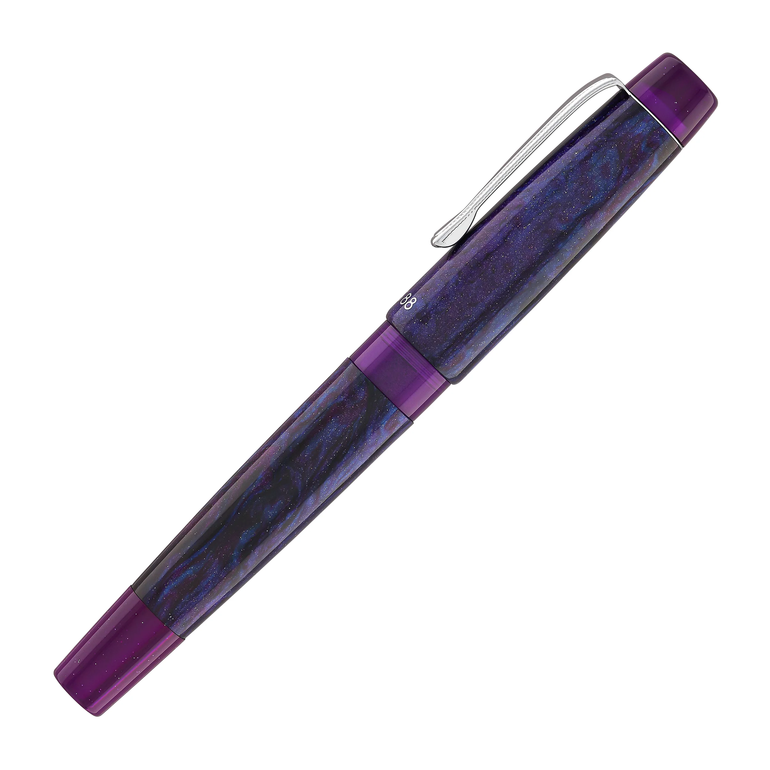 Opus 88 x Pendemic Minty Fountain Pen in Diamondcast