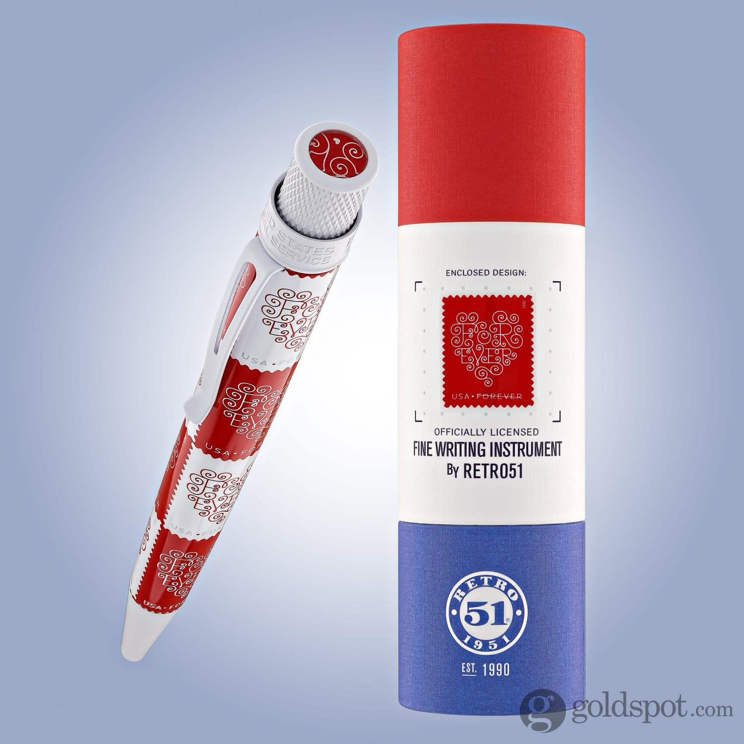 7070-retro-51-tornado-rollerball-pen-usps-love-stamp-2015-6.jpg Retro 51 Tornado Rollerball Pen USPS Love Stamp 2015