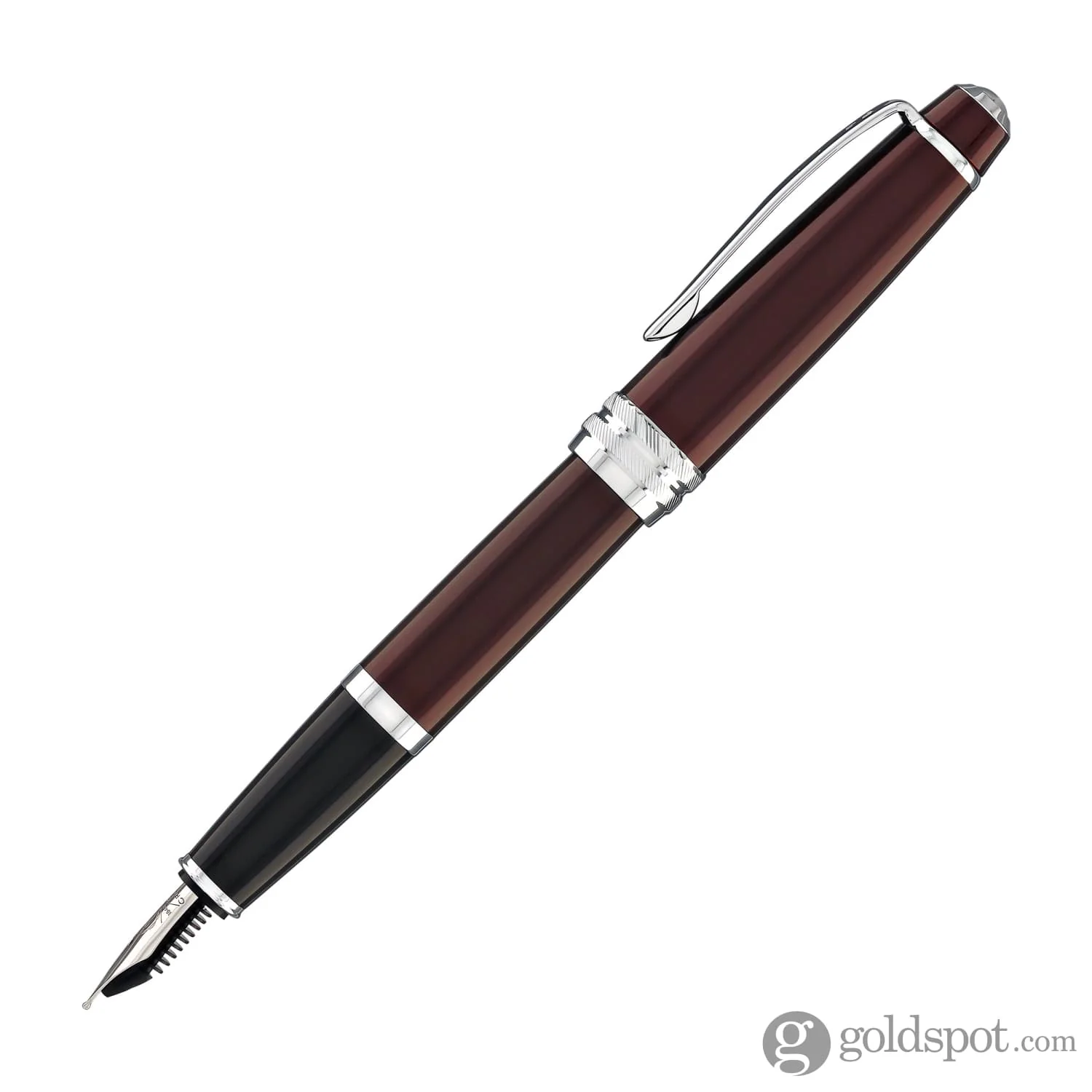 7071-cross-bailey-fountain-pen-in-red-lacquer-medium-point-4.webp Cross Bailey Fountain Pen in Red Lacquer - Medium Point