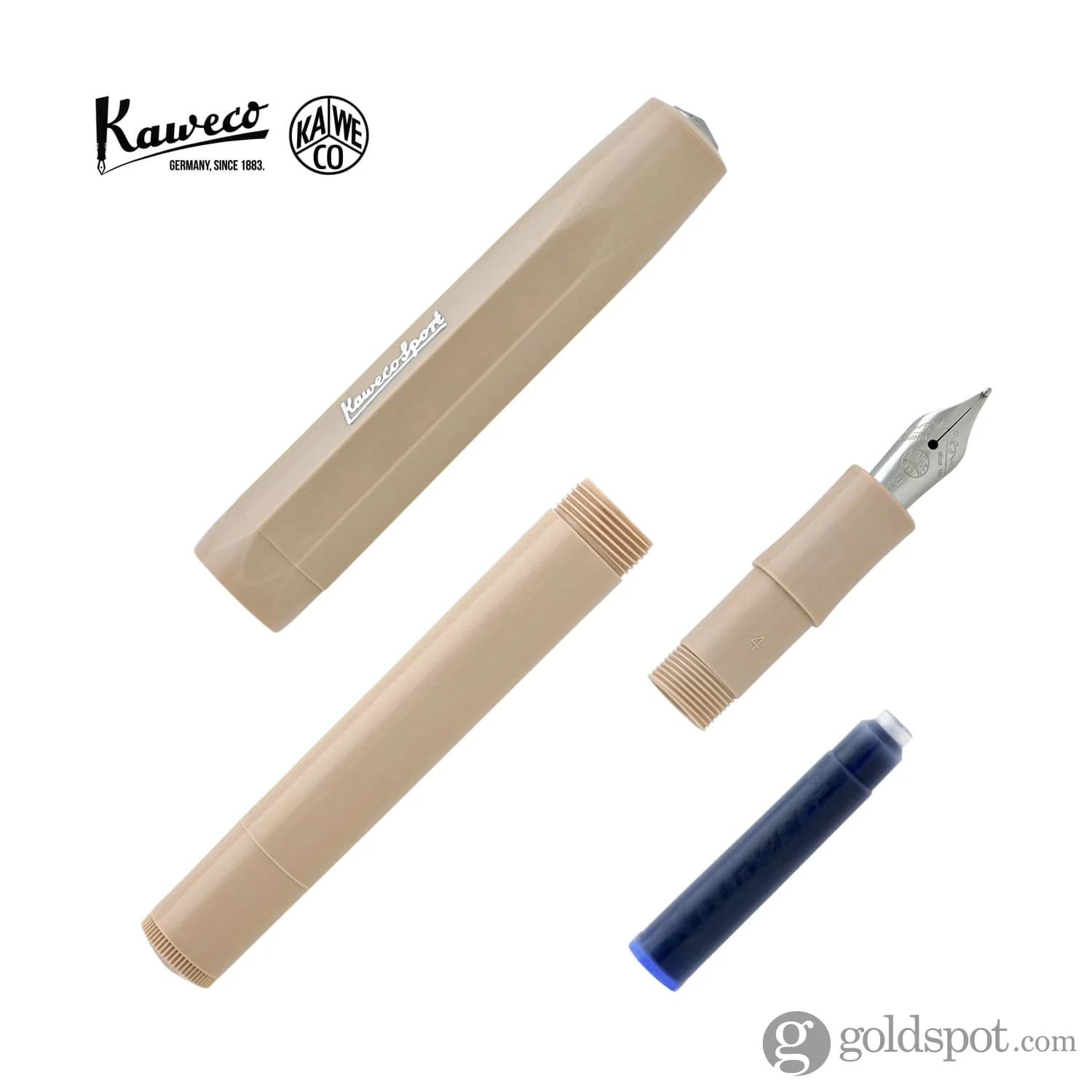7079-kaweco-skyline-sport-fountain-pen-in-macchiato-4.webp Kaweco Skyline Sport Fountain Pen in Macchiato