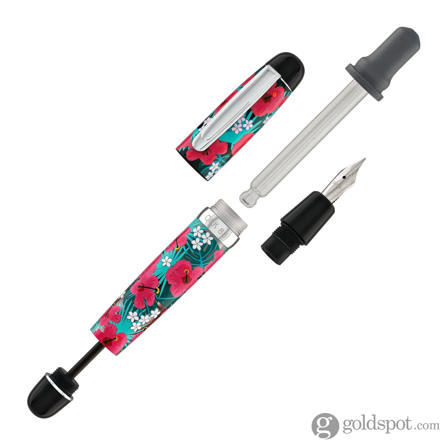 Opus 88 Mini Fountain Pen in Tropical Blossoms