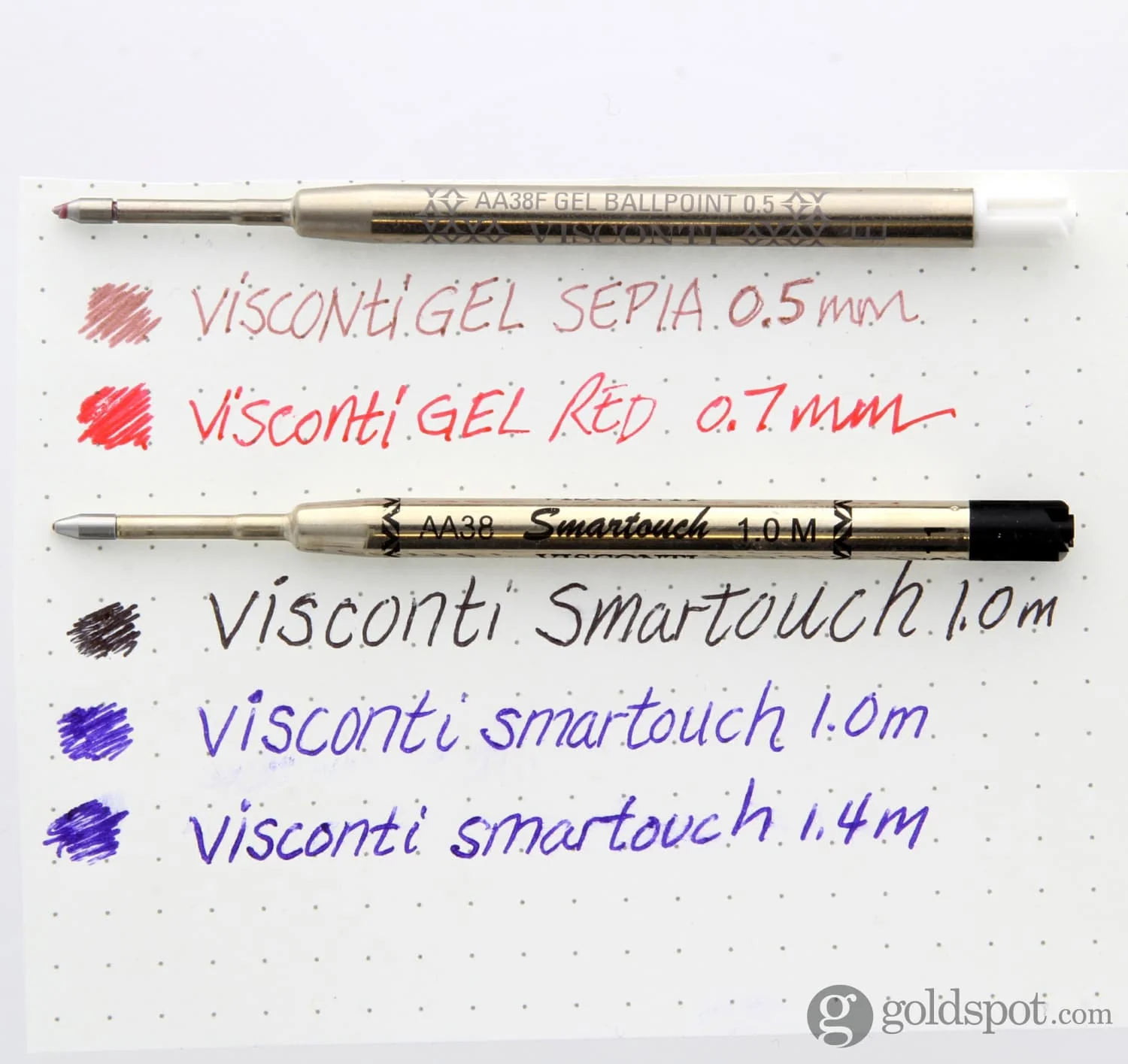 Visconti Smartouch Ballpoint Pen Refill in Blue - 1.0mm