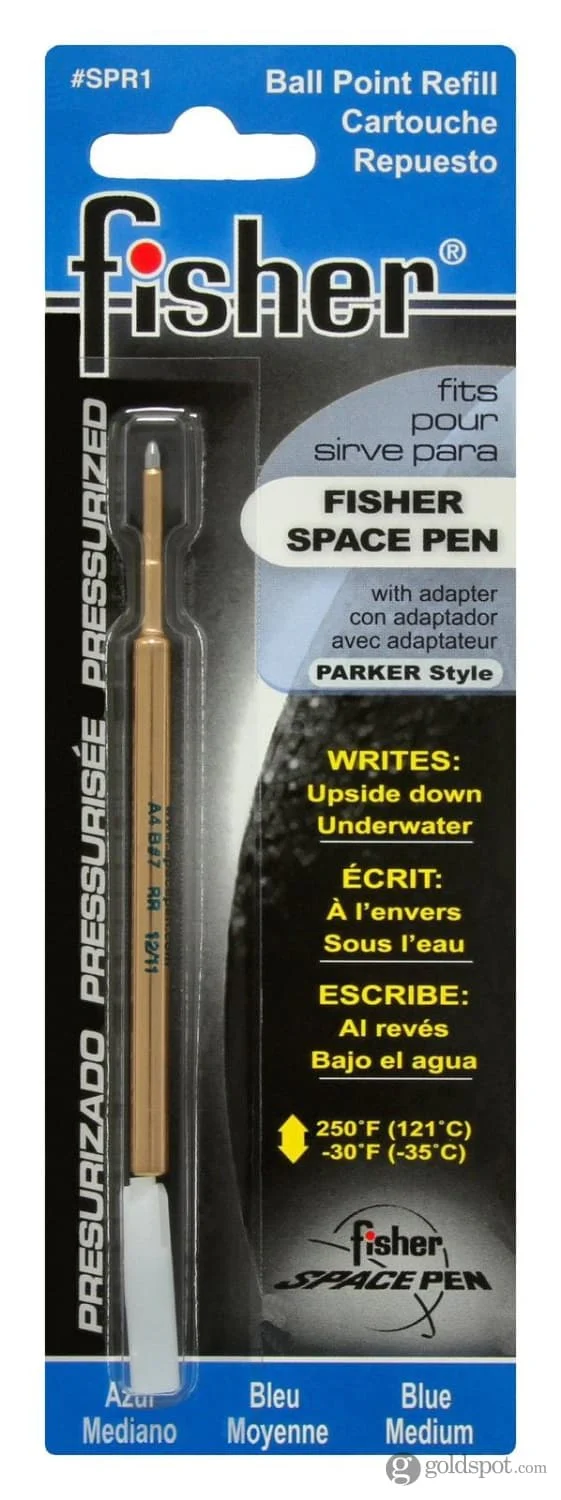 Fisher Space Ballpoint Pen Refill in Blue