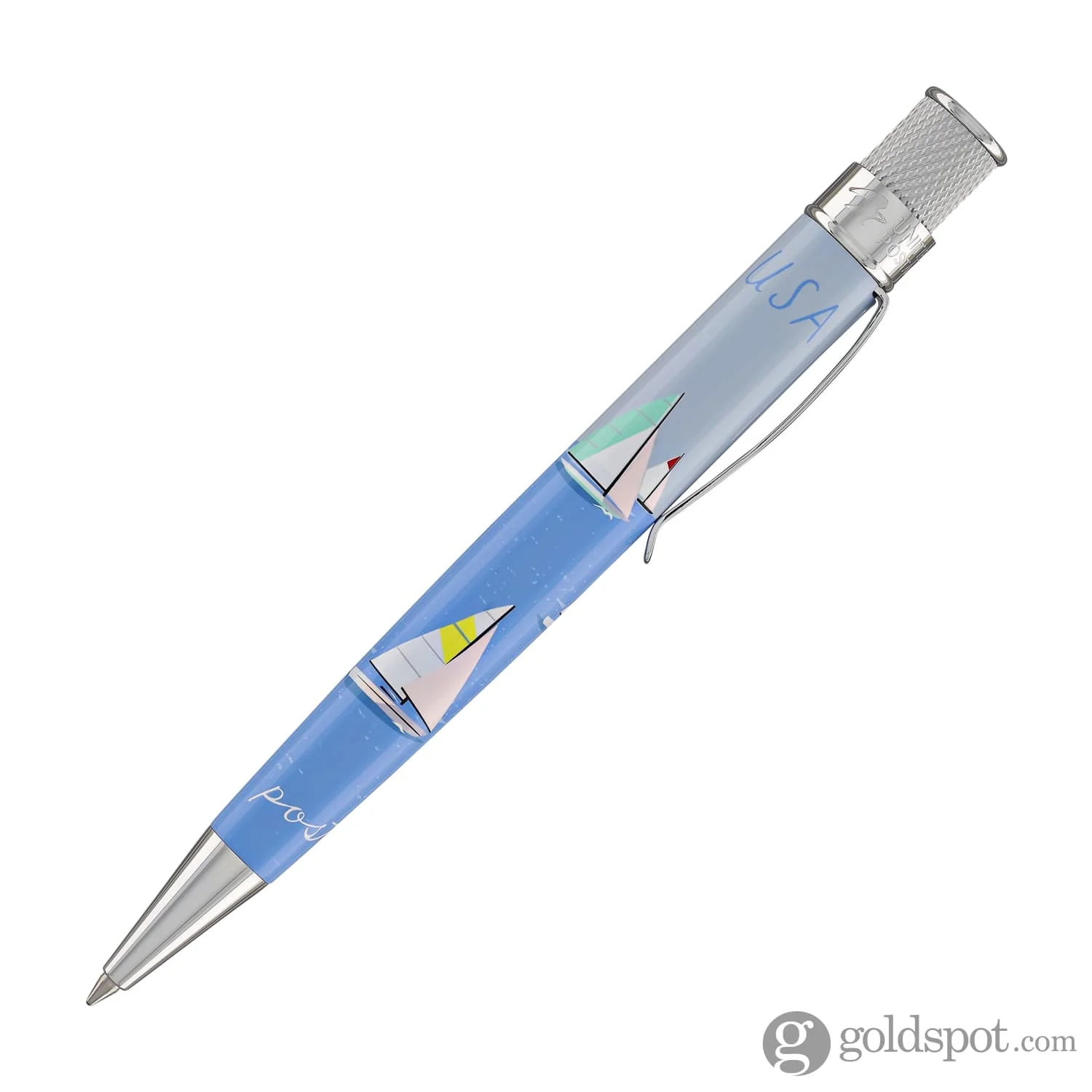 Retro 51 Tornado Rollerball Pen in USPS Sailboats