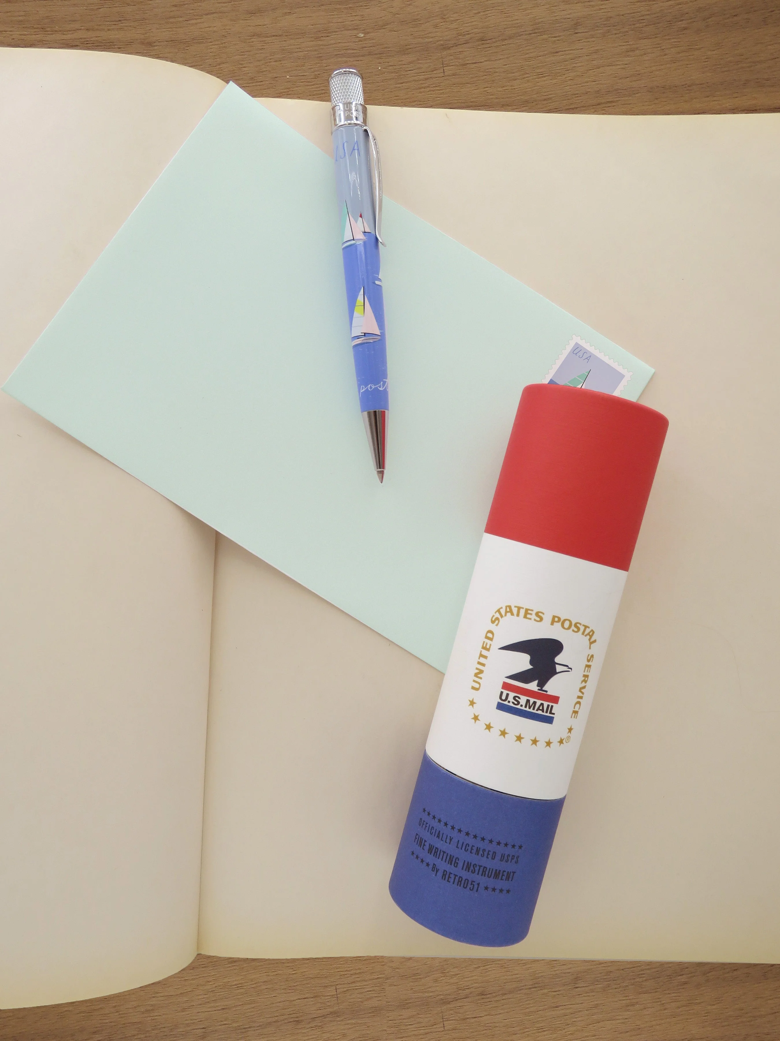 Retro 51 Tornado Rollerball Pen in USPS Sailboats